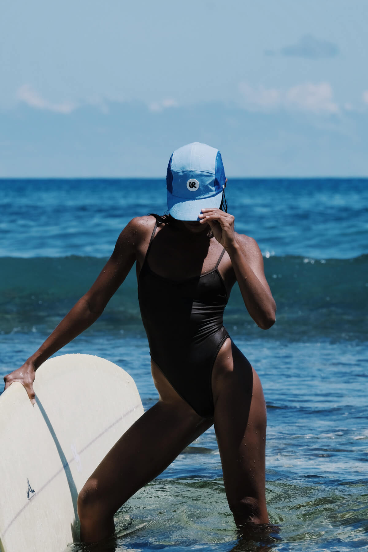 Convertable Surf Cap | Sky Blue