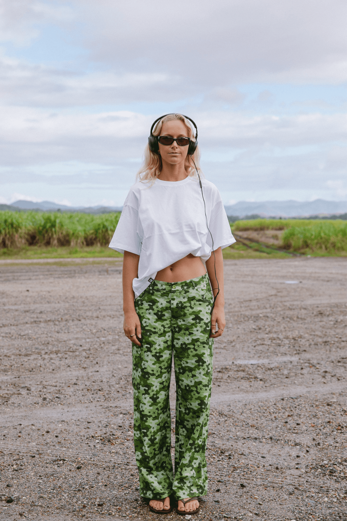 Sargent Pants | Camo Green