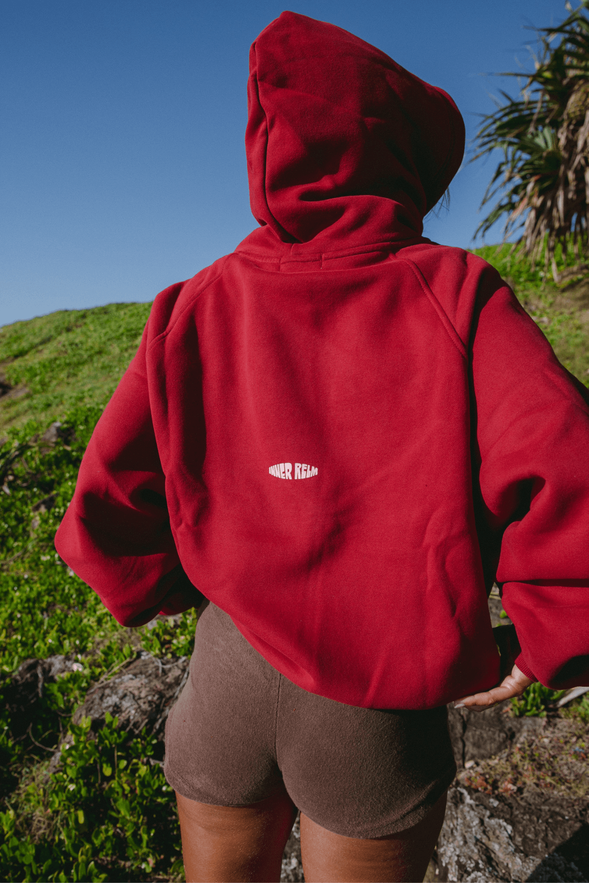 River Rider Hoodie | Wine Red