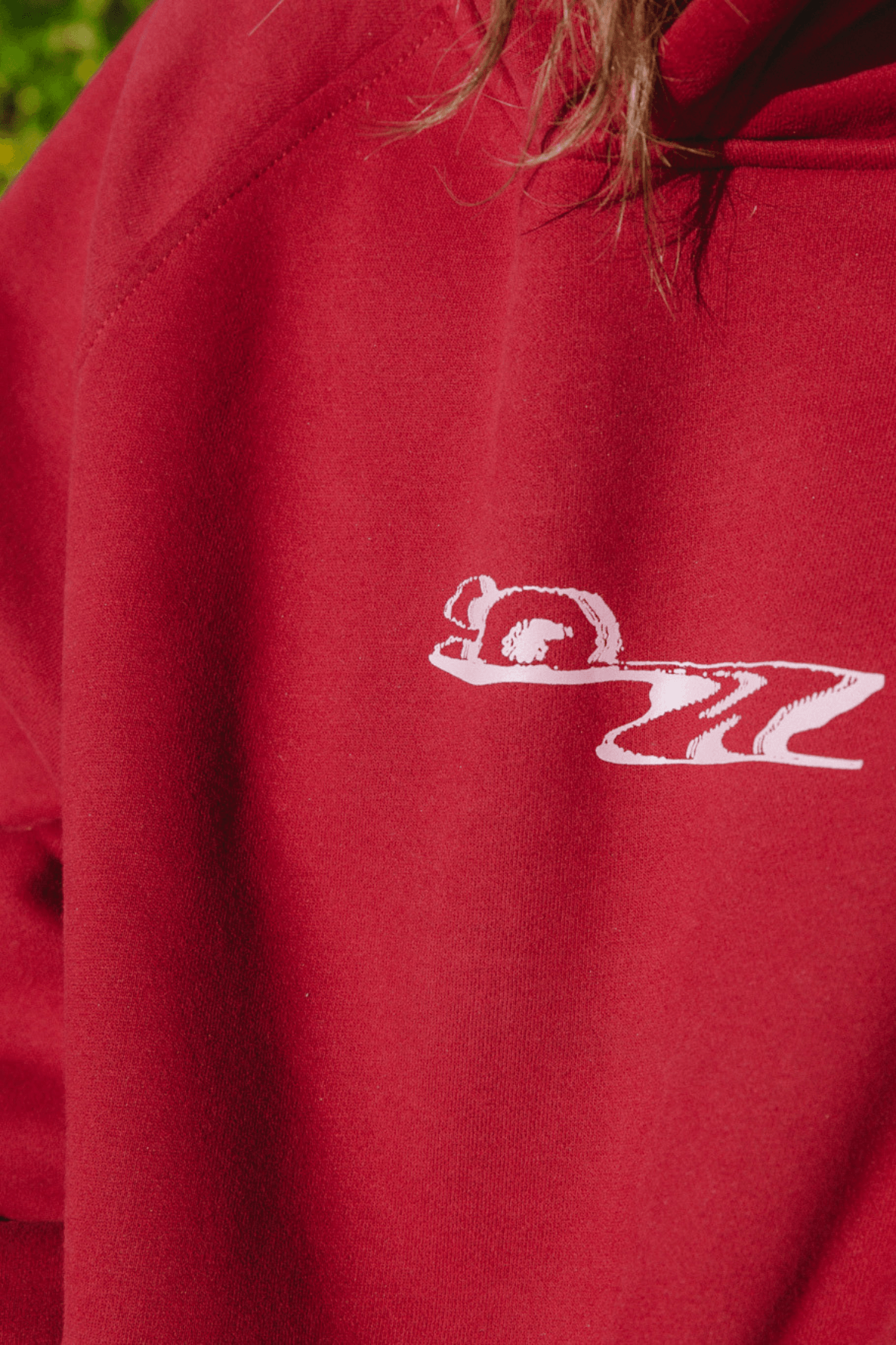 River Rider Hoodie | Wine Red
