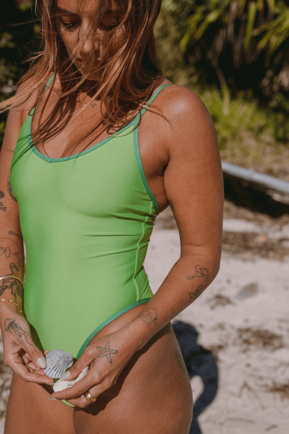 Poolside One Piece | Green