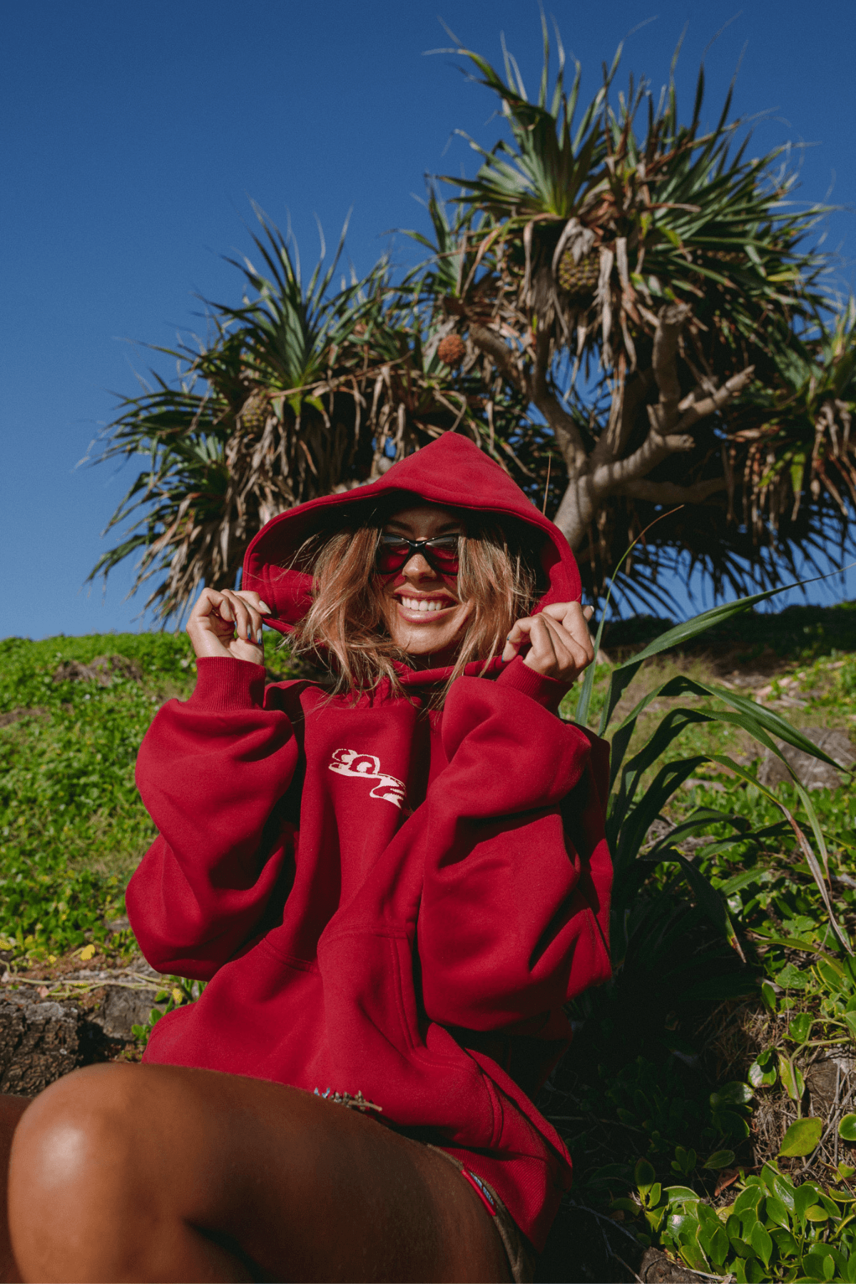 River Rider Hoodie | Wine Red
