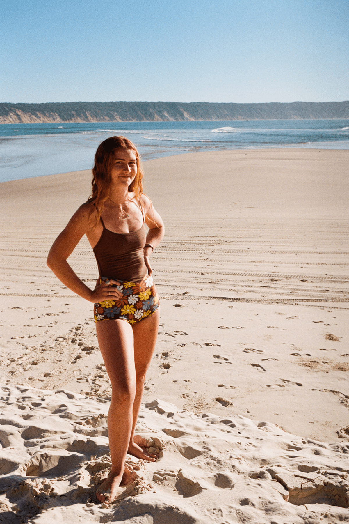 Holiday Surf Suit | Choc Flower