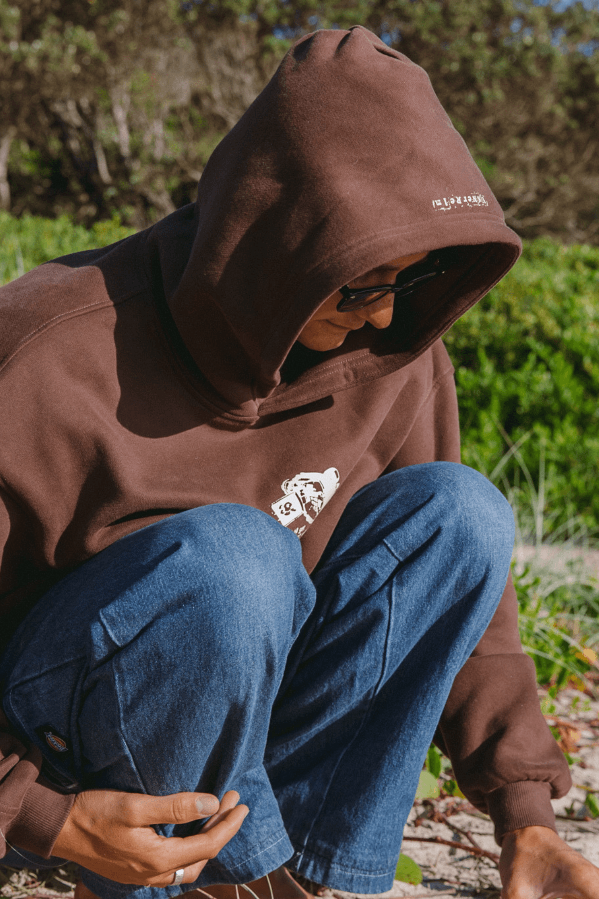 Inner Relm Filmers Friend Hoodie Chocolate in Chocolate – Apparel, view 12