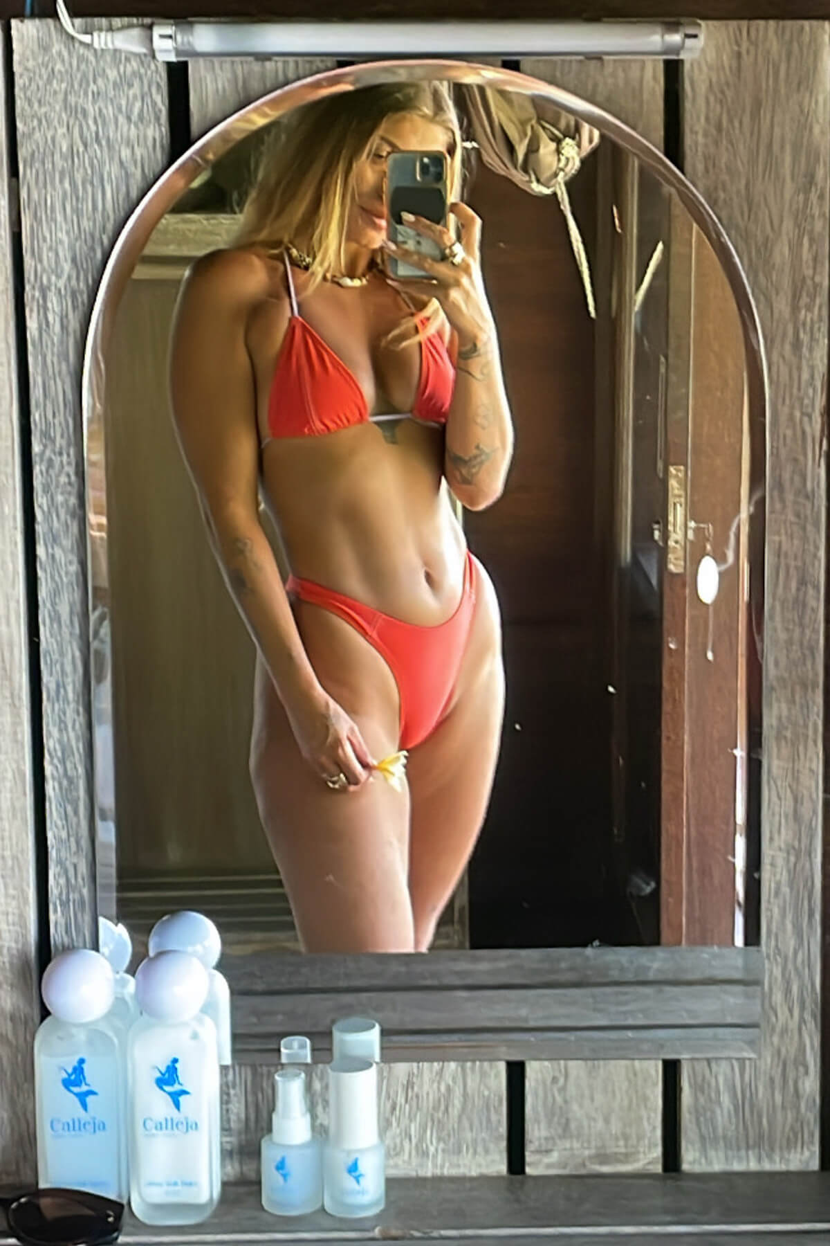 Too Busy Bikini Bottoms | Red