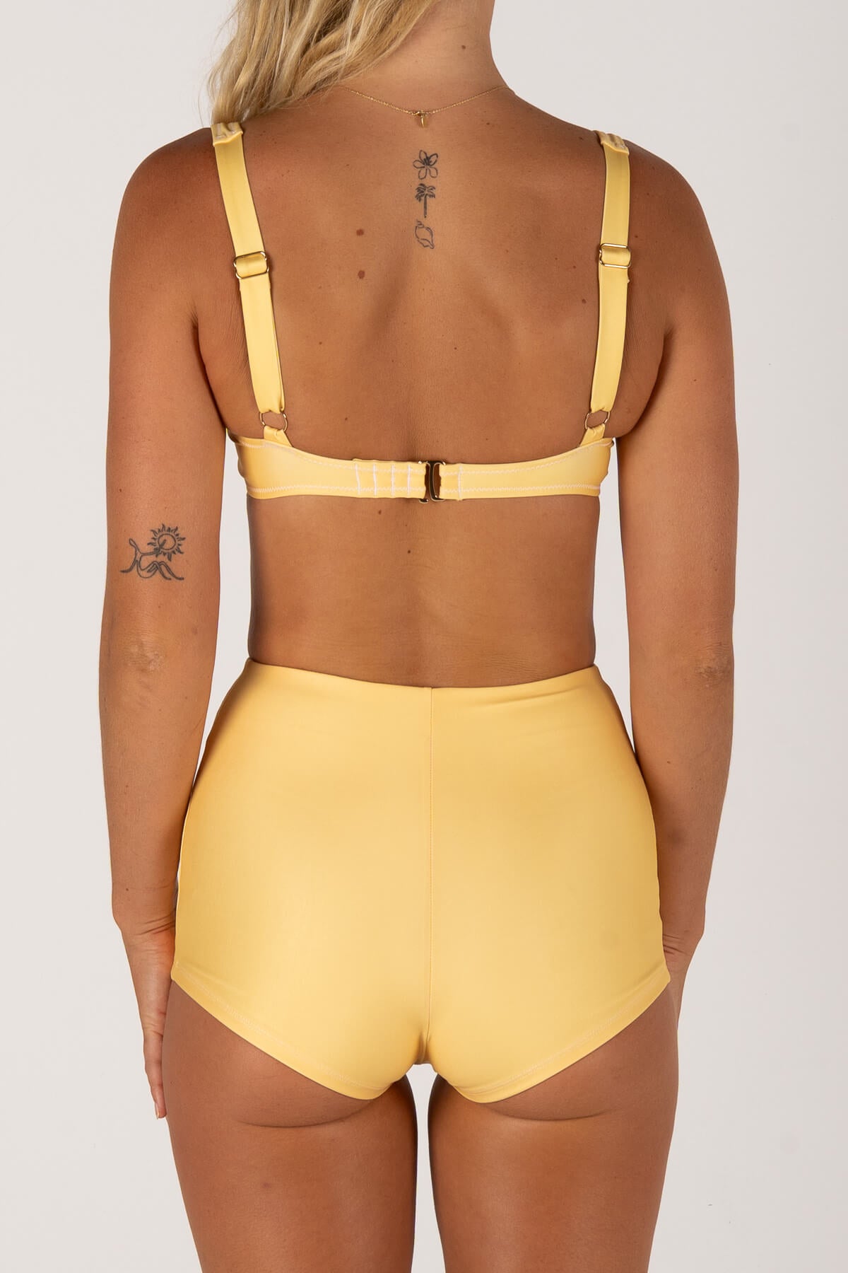 Inner Relm Bang Bang Bra Cup Top Buttercream in Buttercream – Bikini Tops, view 4