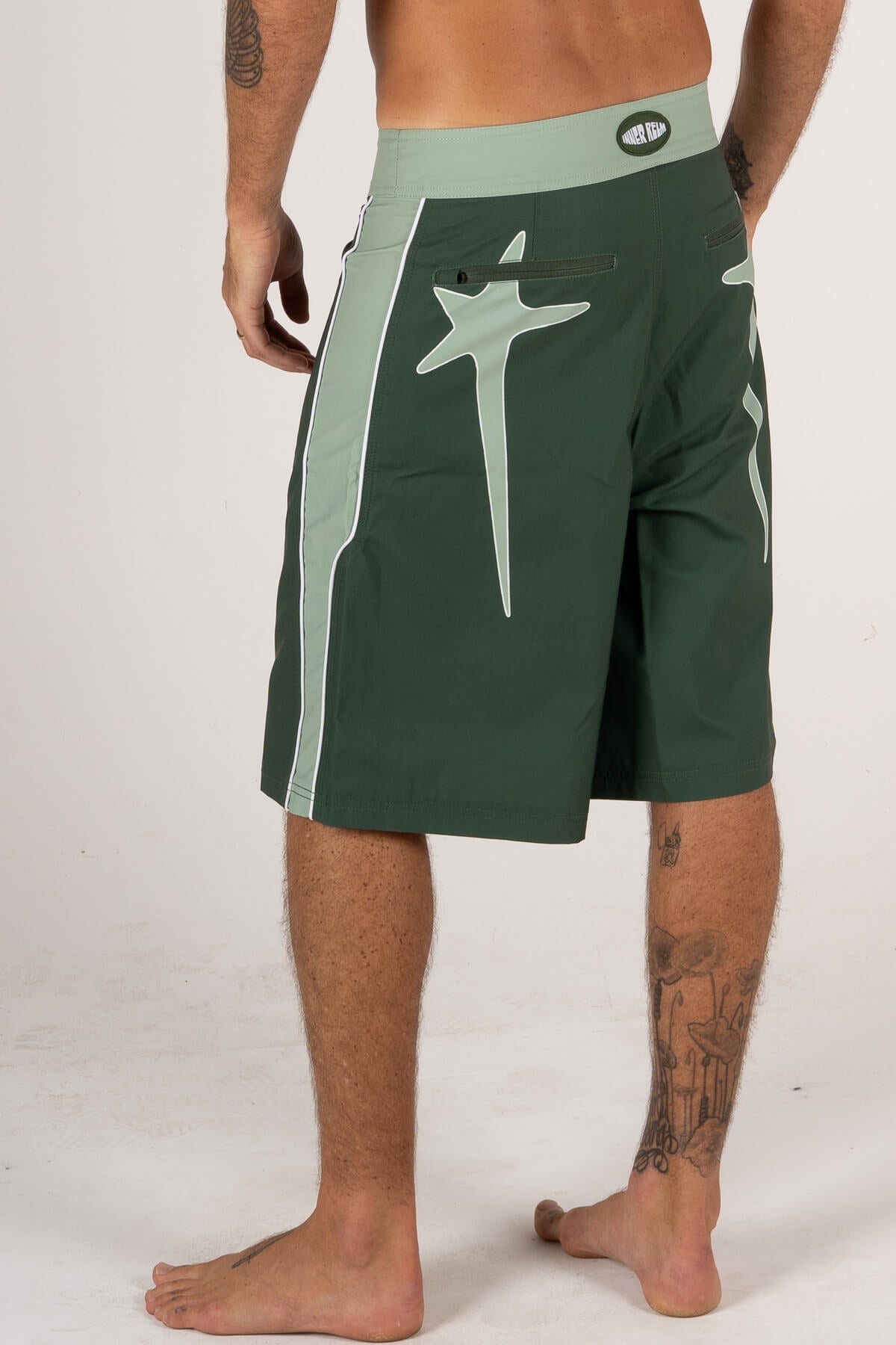 Inner Relm StarMelt Trunks Green – Men's Boardshorts