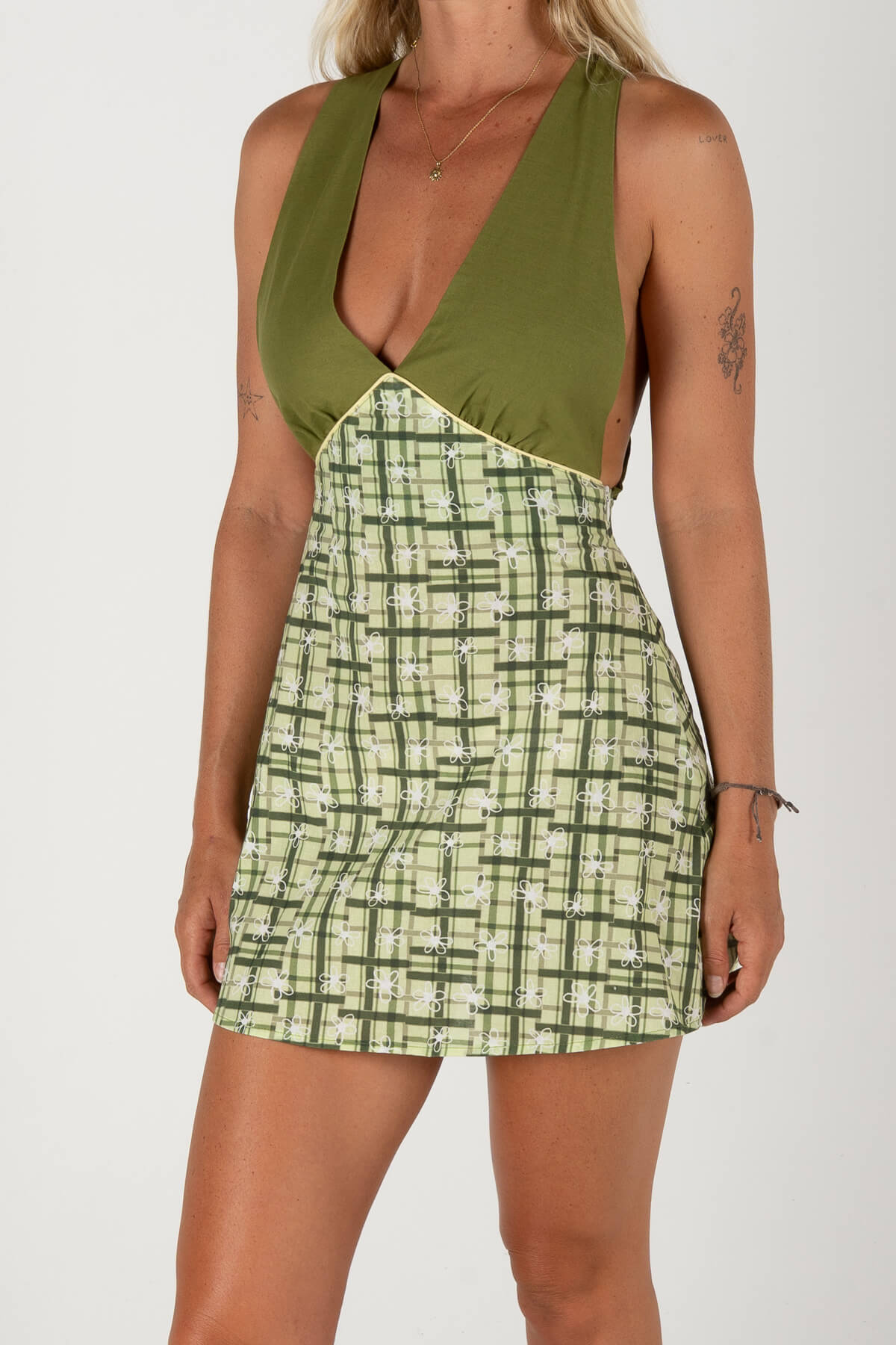 DAYDRINKS MINI DRESS | OLIVE