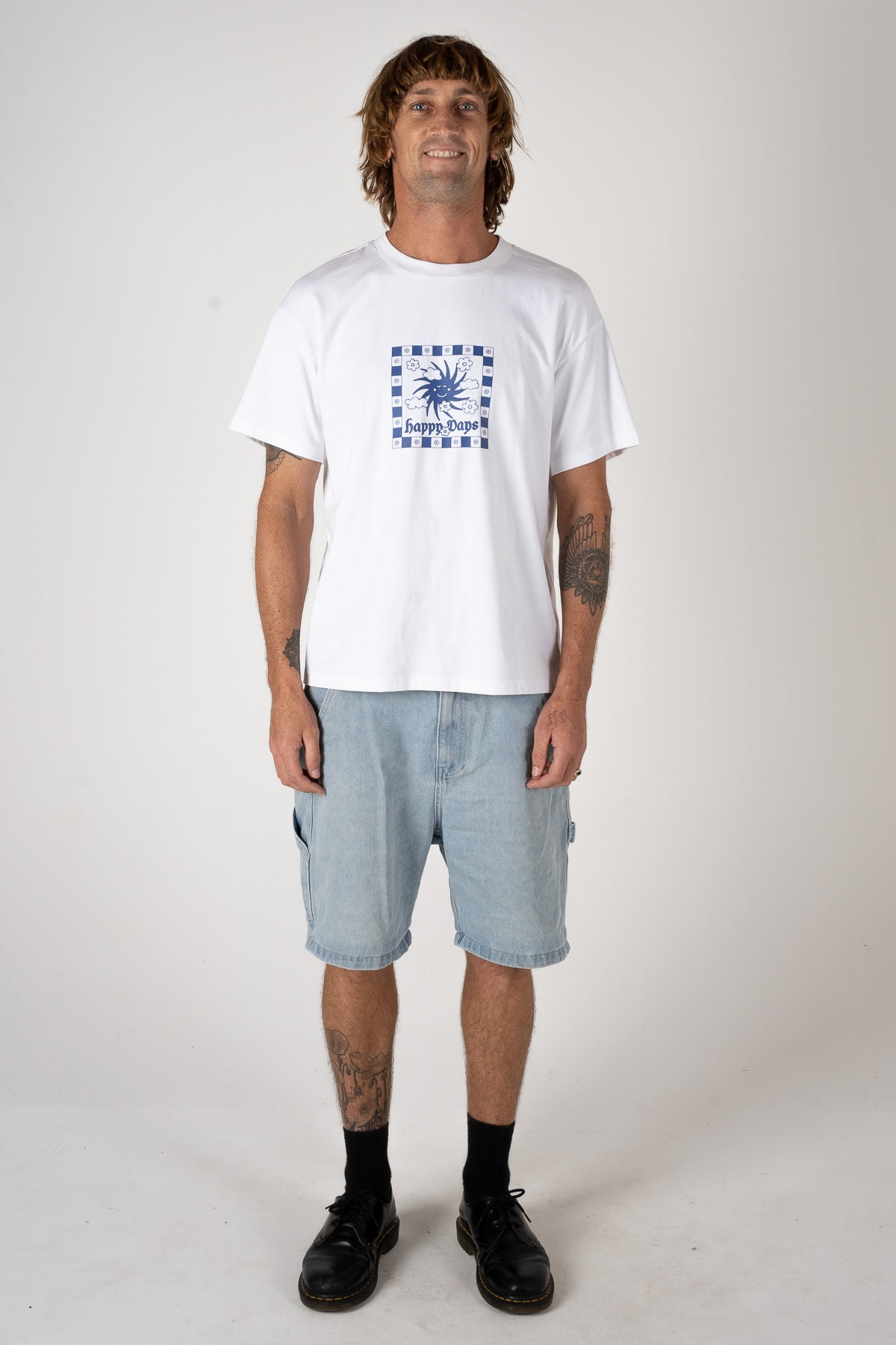 Happy Days Tee - White