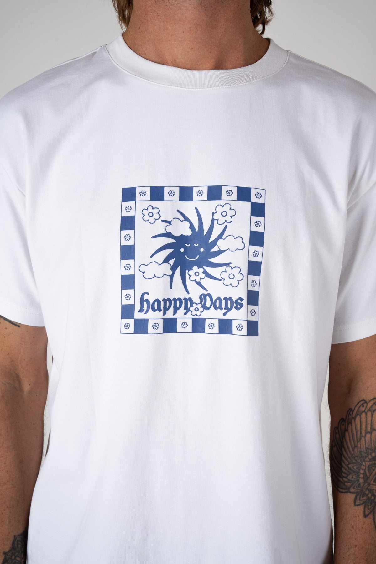 Happy Days Tee - White