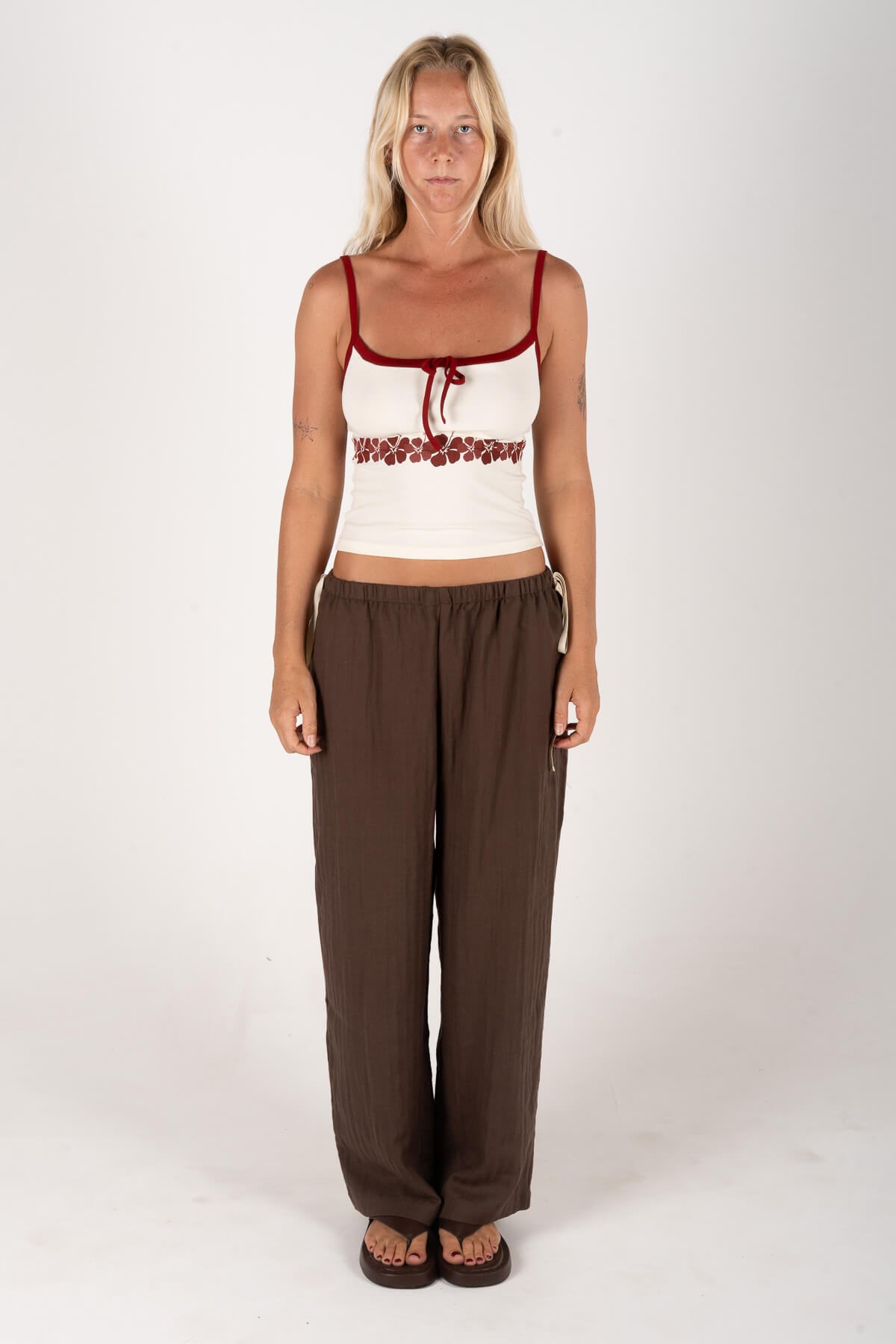 FIELDCHAIN SINGLET | WHITE