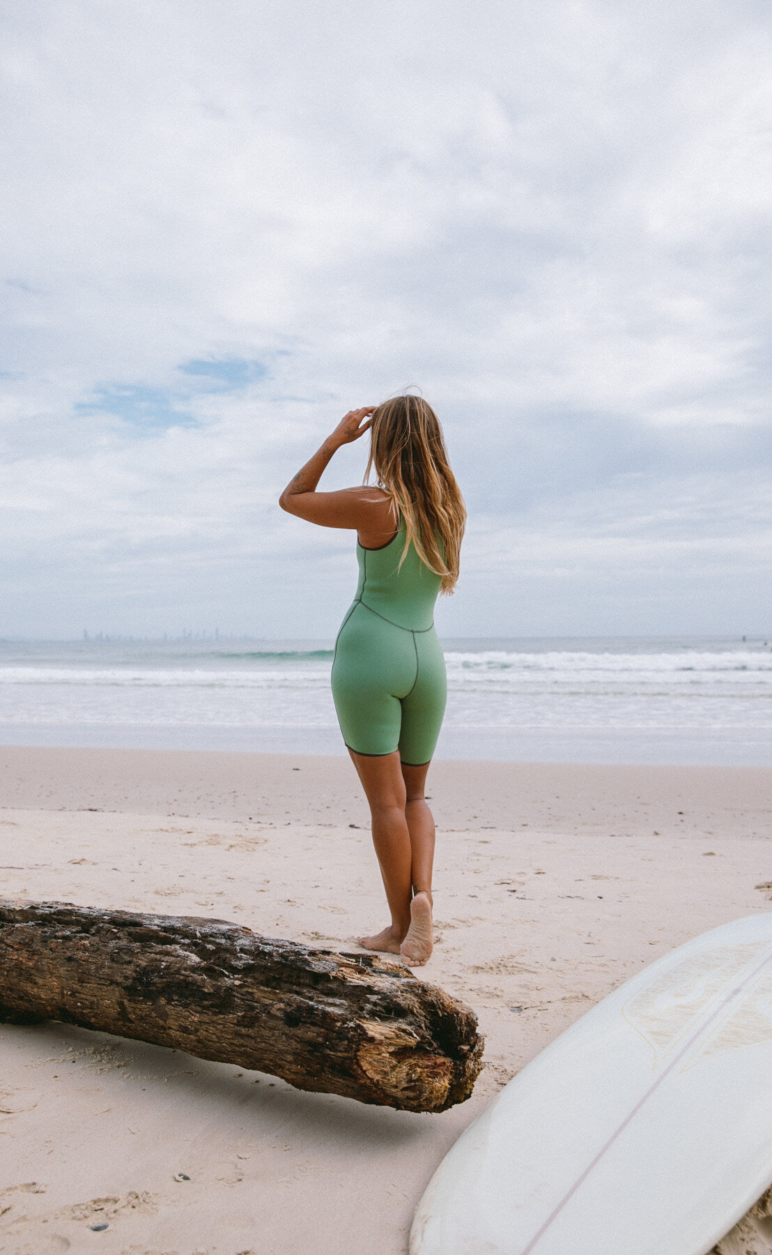 Reverse 2in1 Short Jane | Coco/Green