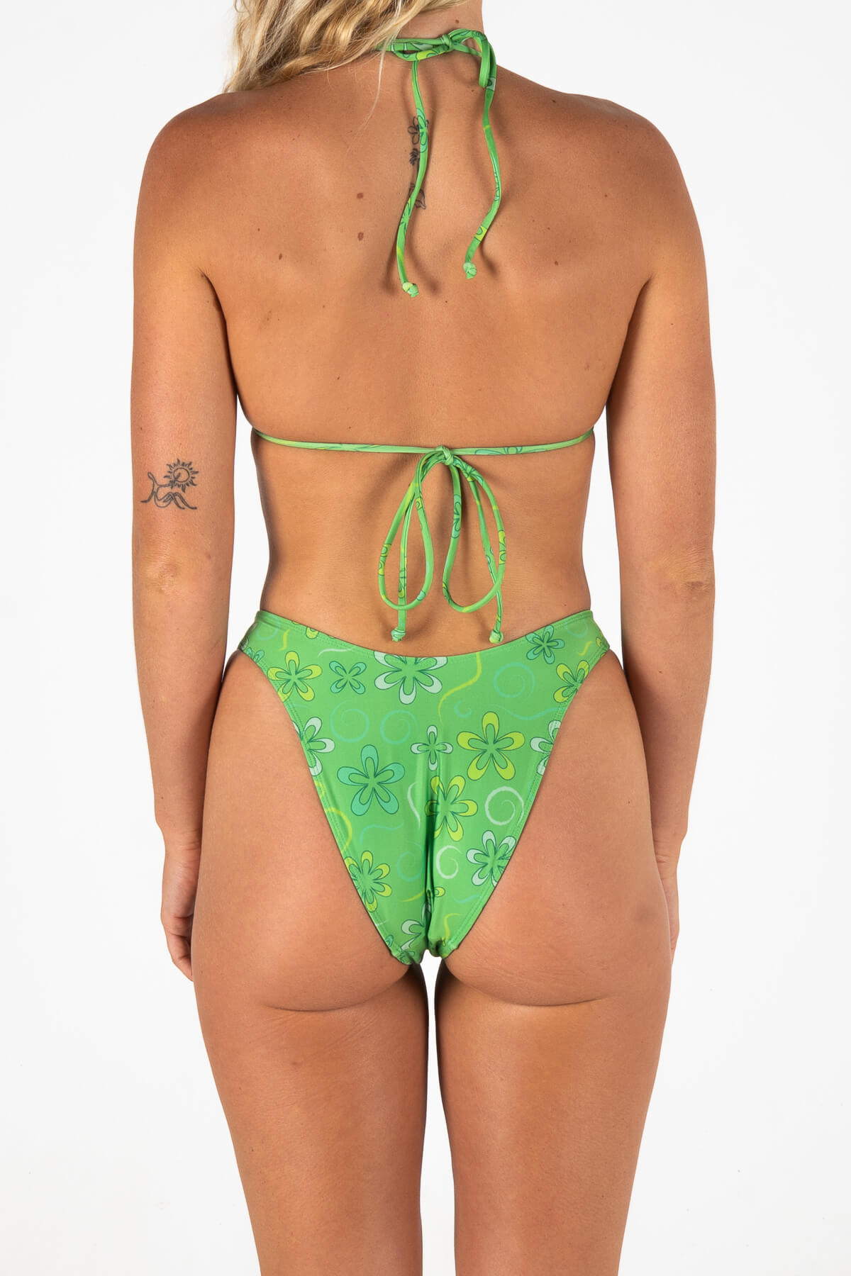 Inner Relm All Day Bikini Bottoms Green Meadow – Women's Bikini Bottoms