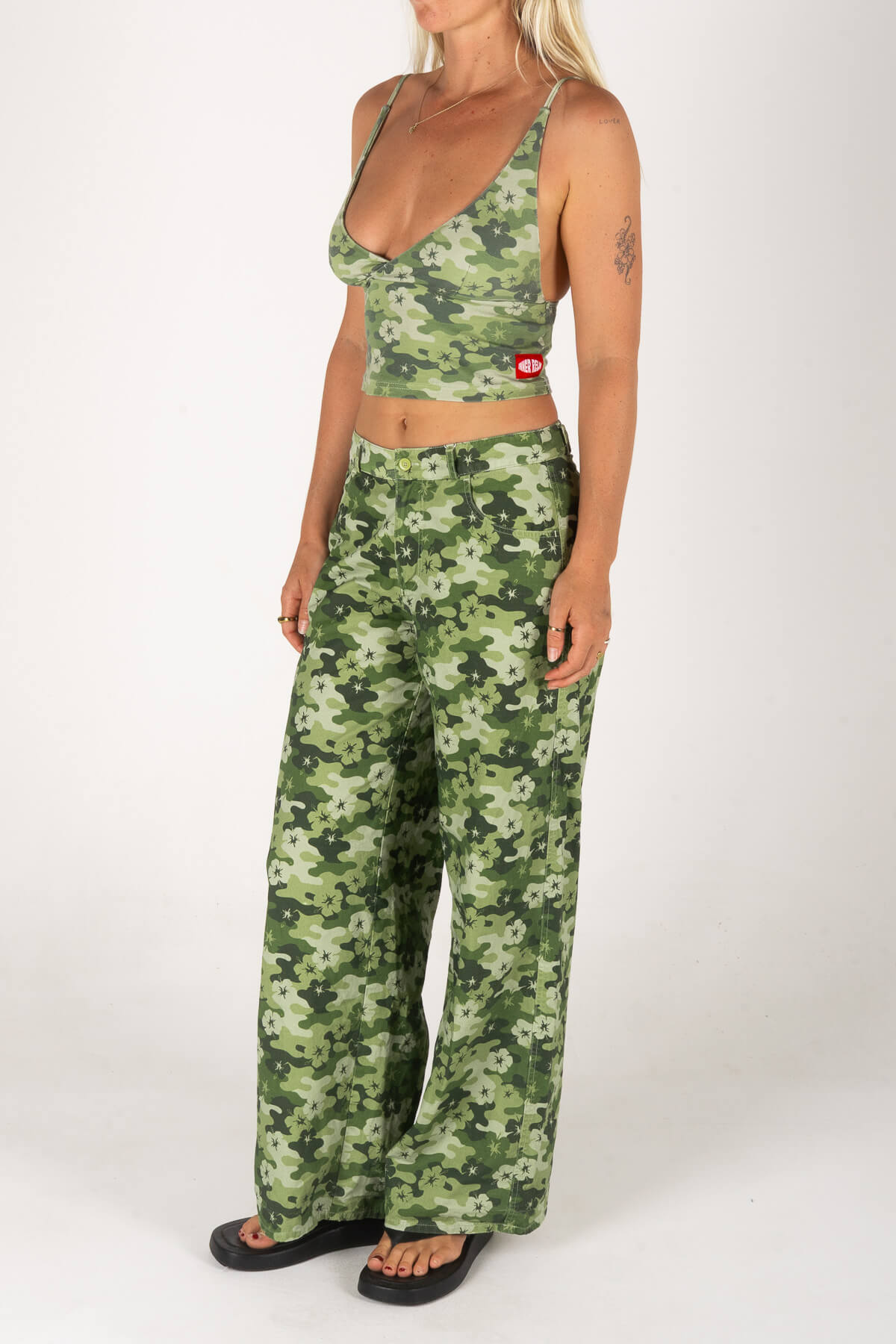 Sargent Top | Camo Green