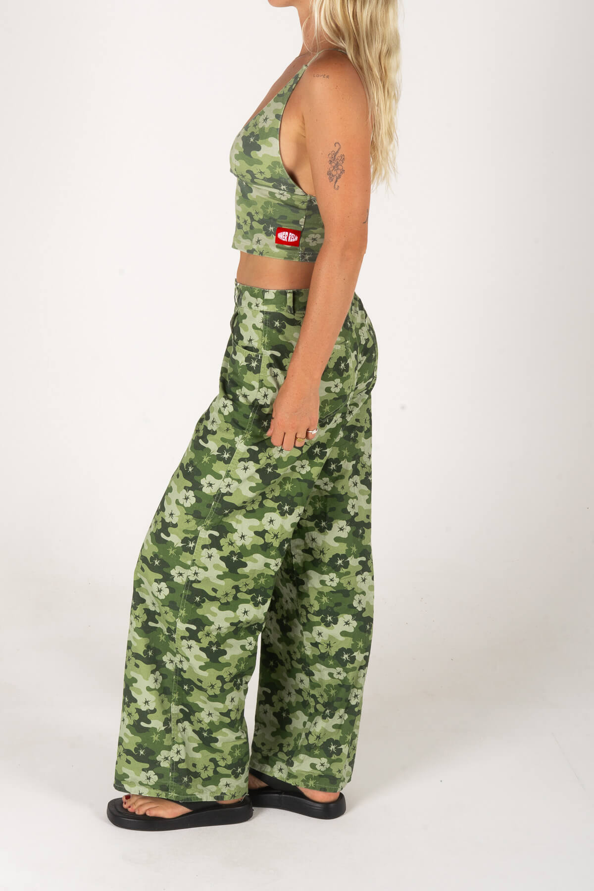 Sargent Top | Camo Green