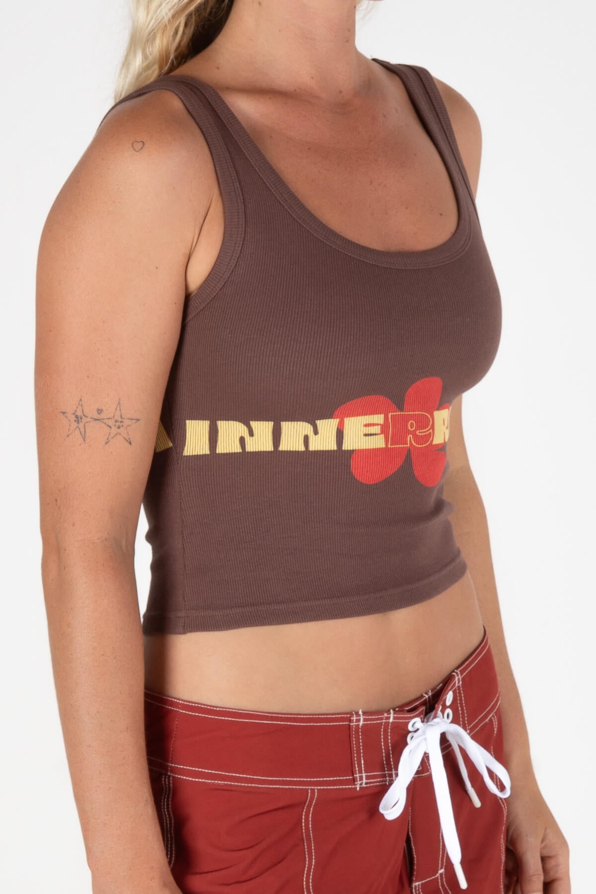 Inner Relm HotPop Top Choc in Choc – Apparel Top, view 9