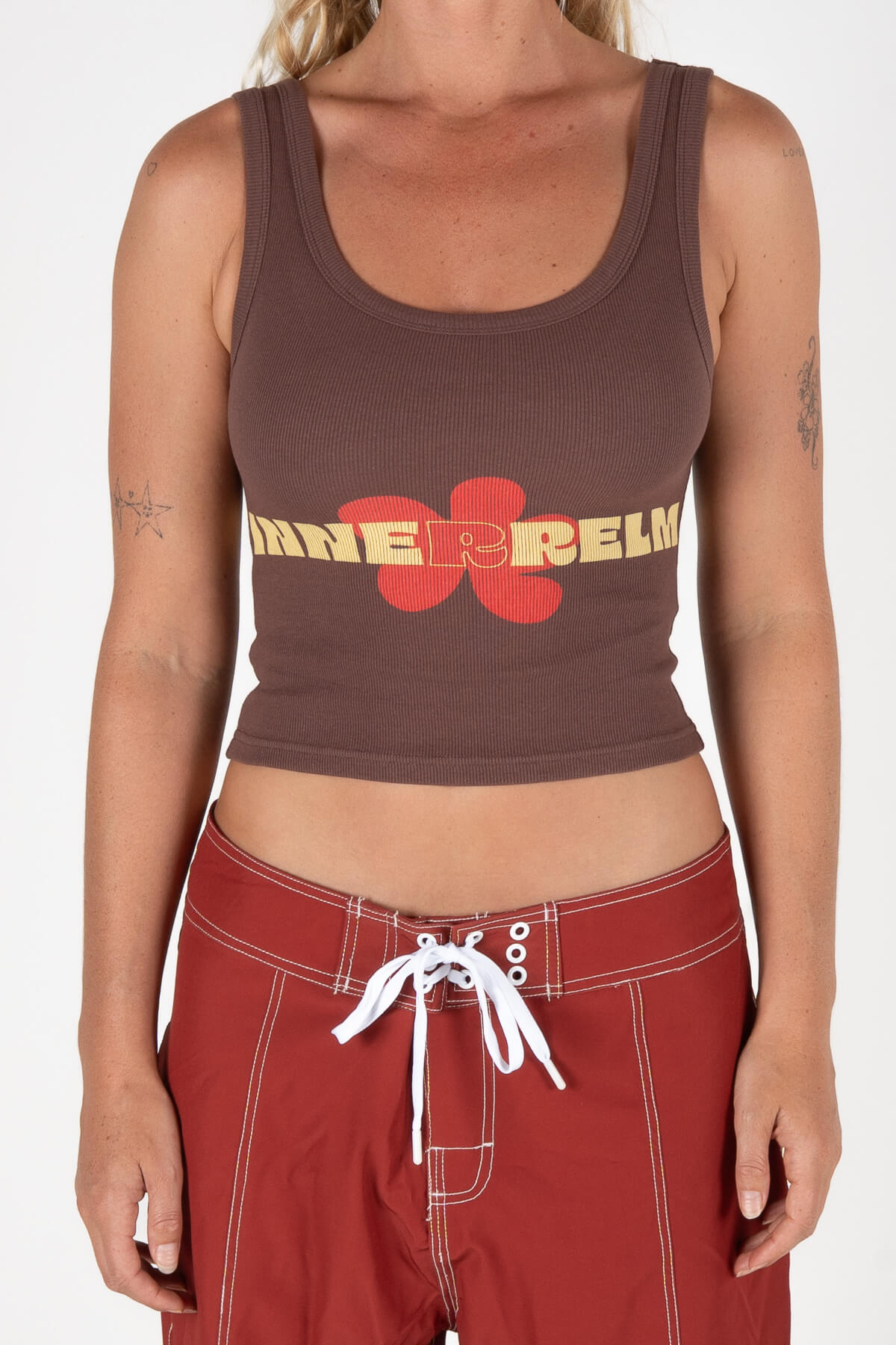 Inner Relm HotPop Top Choc – Women's Apparel Top