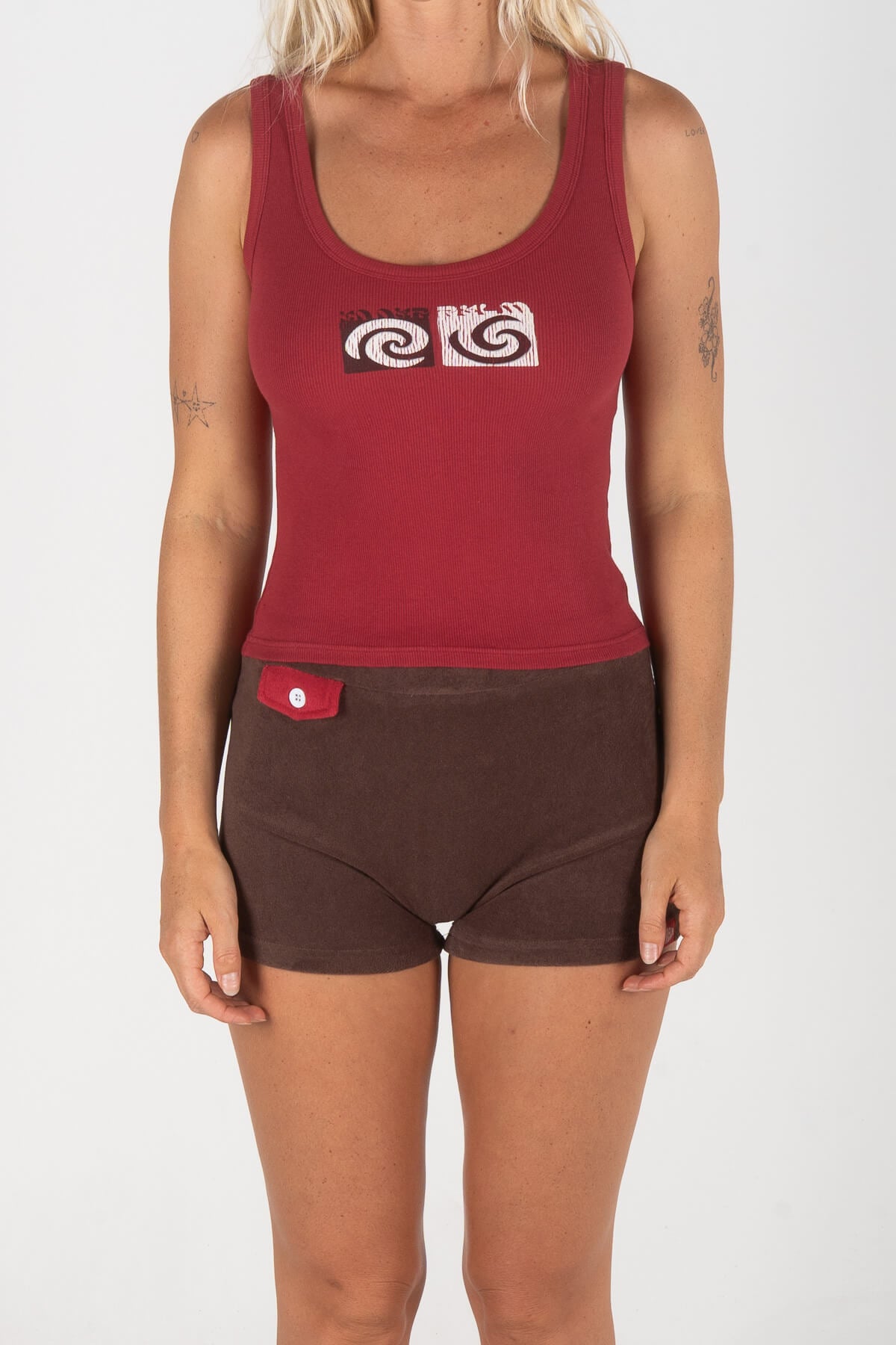 Inner Relm Picnic Shorts Choc in Choc – Apparel Shorts, view 7