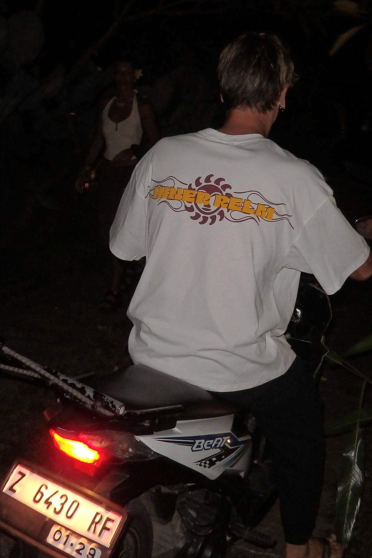 Flaming Greatness Tee | White