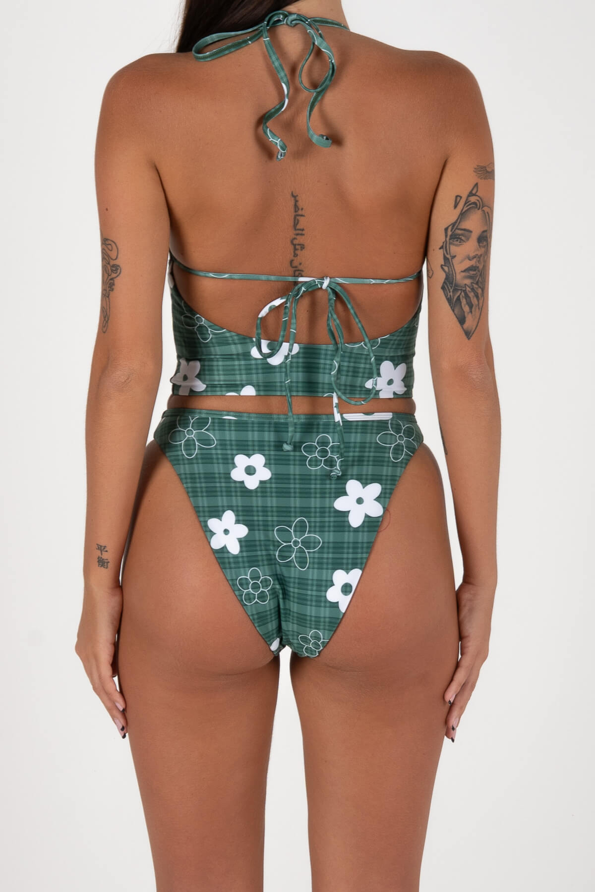 Smoochie Top | Gingham Green