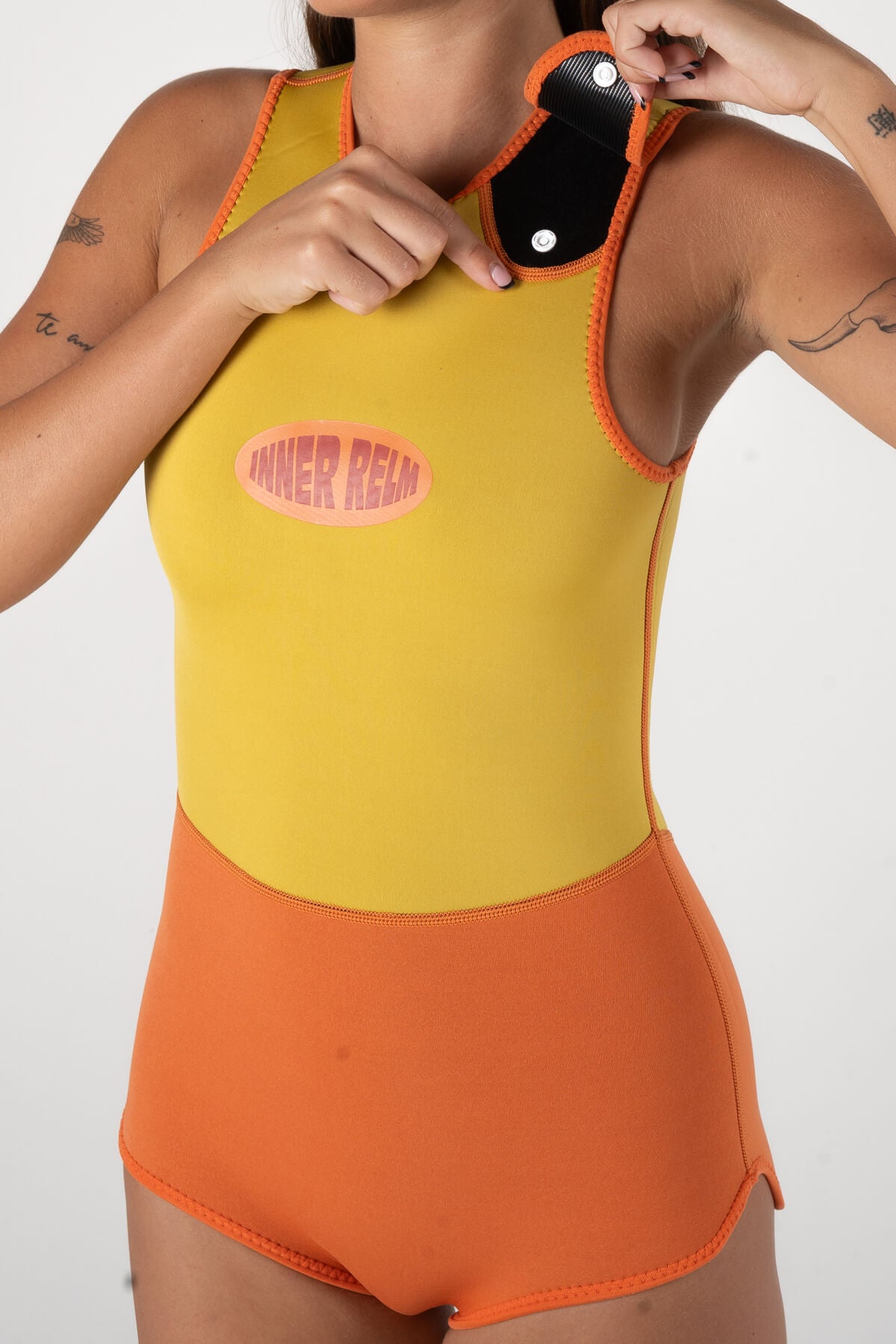 Playday 2in1 Reversible Wetsuit | Yellow / Orange