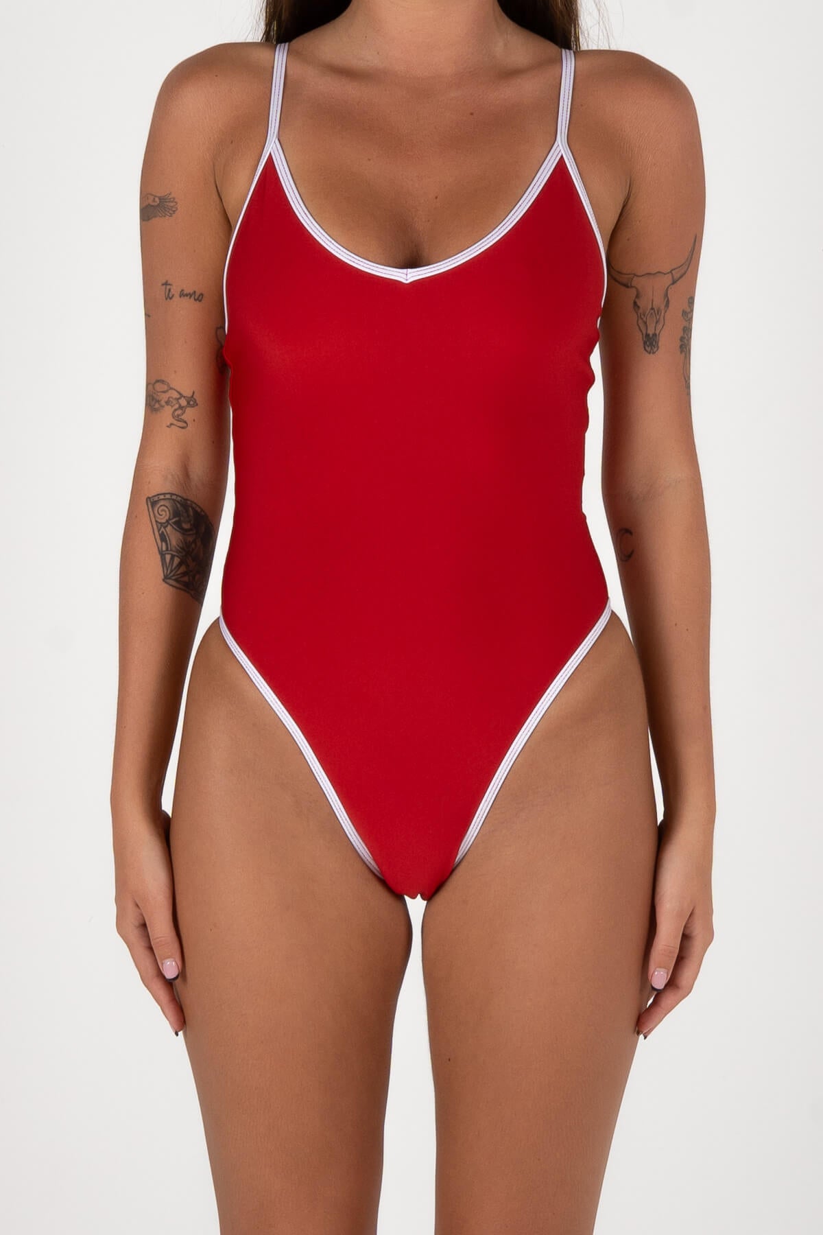 Poolside One Piece | Red