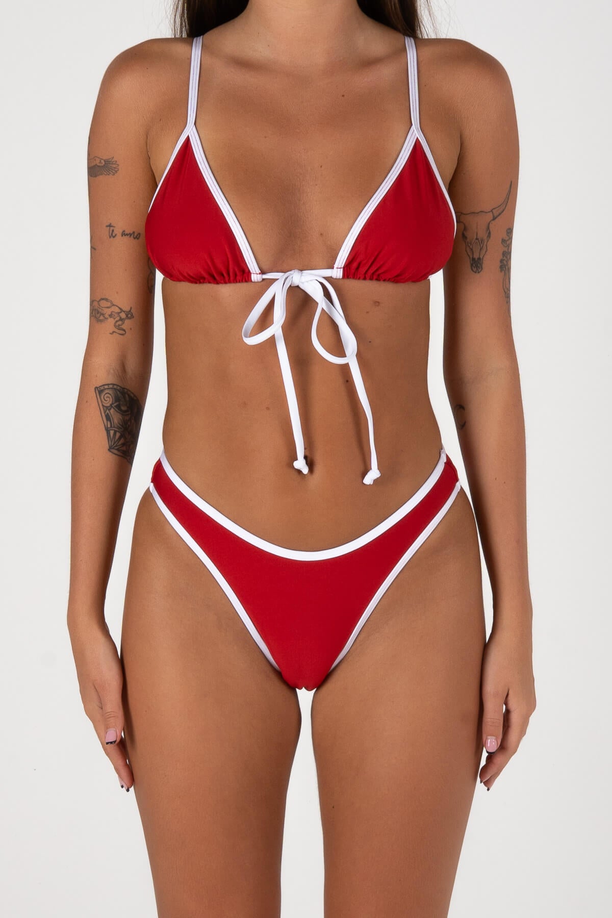 Hot Stuff Bikini Bottoms | Red
