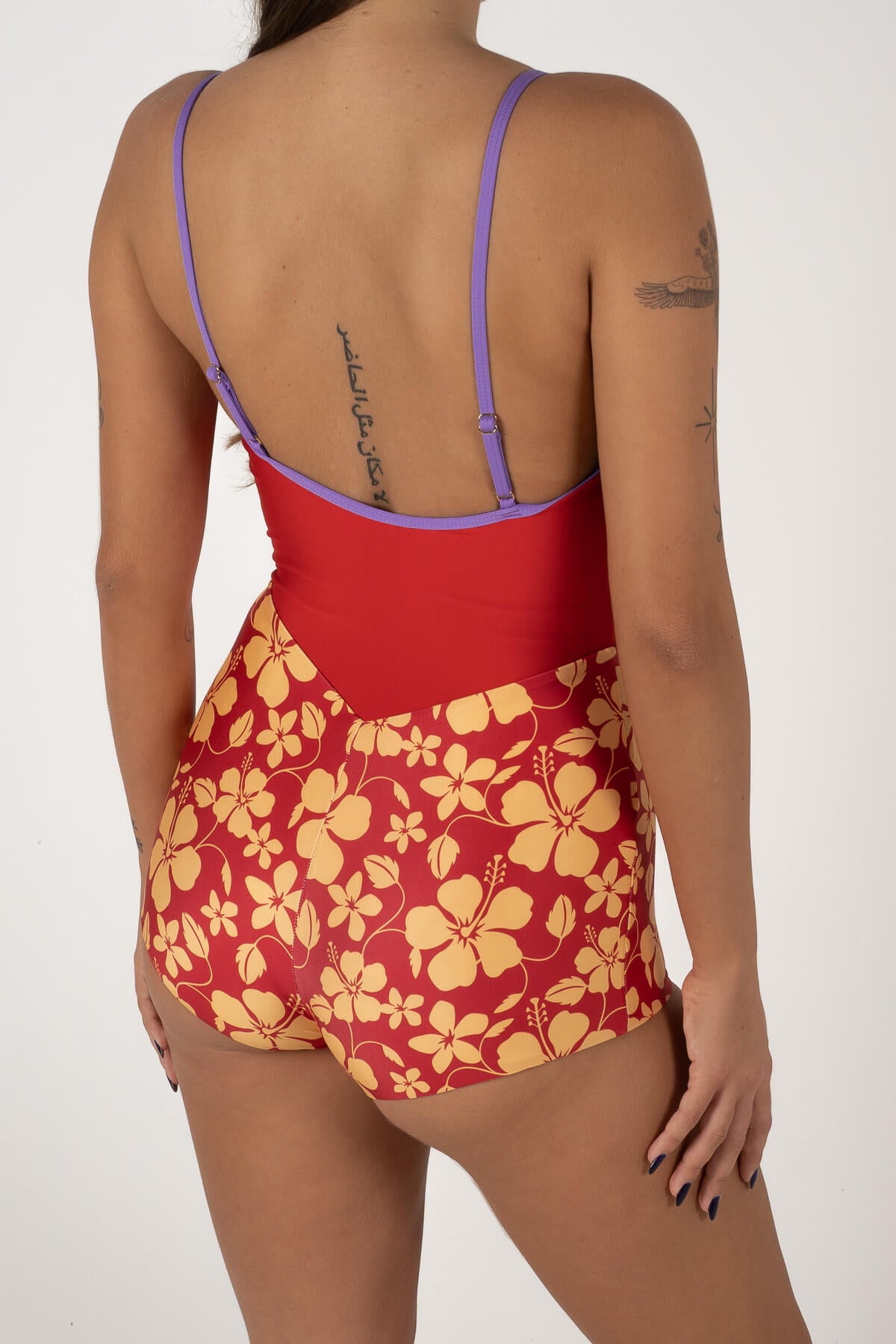 Holiday Surf Suit | Aloha Red