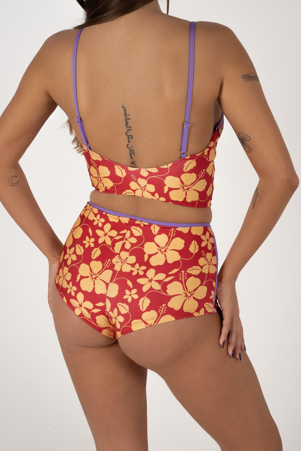 Ninety Nine Shorts | Aloha Red