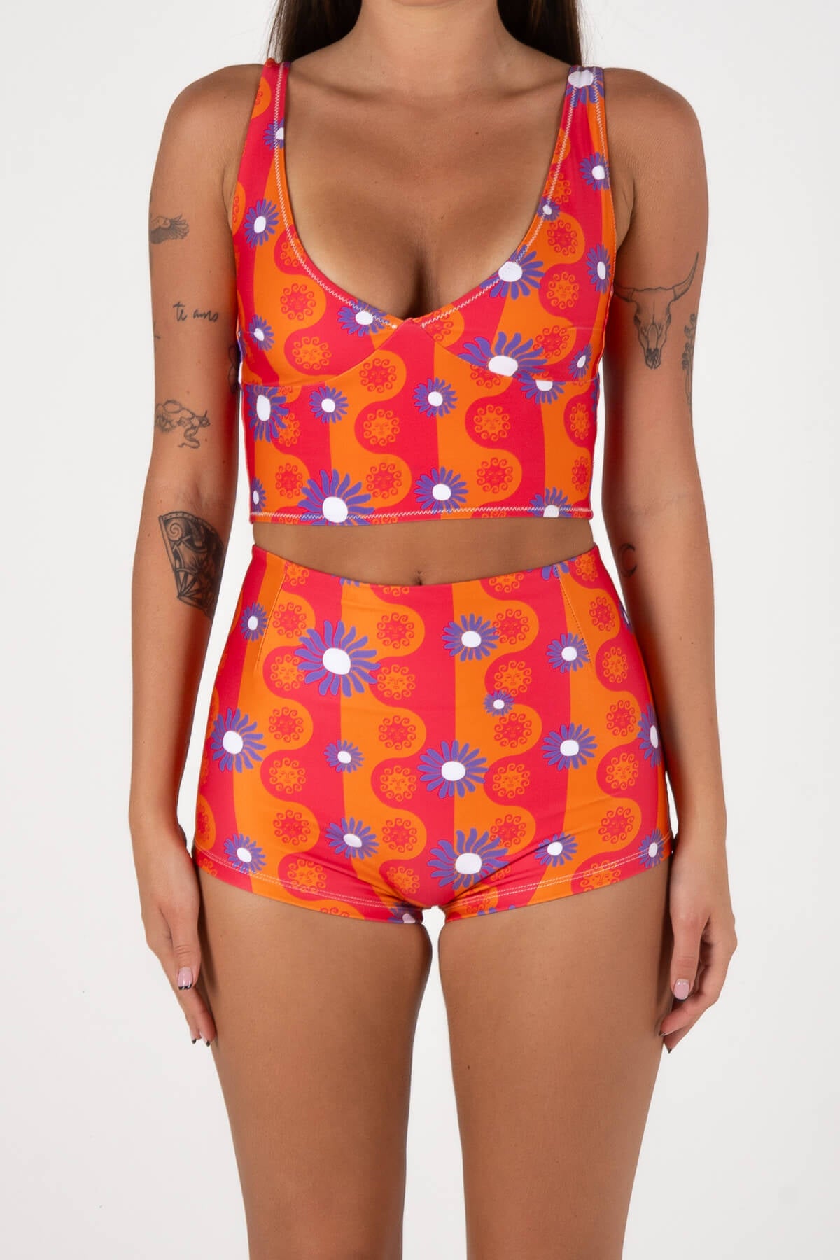 SmileTown Top | Red Wave