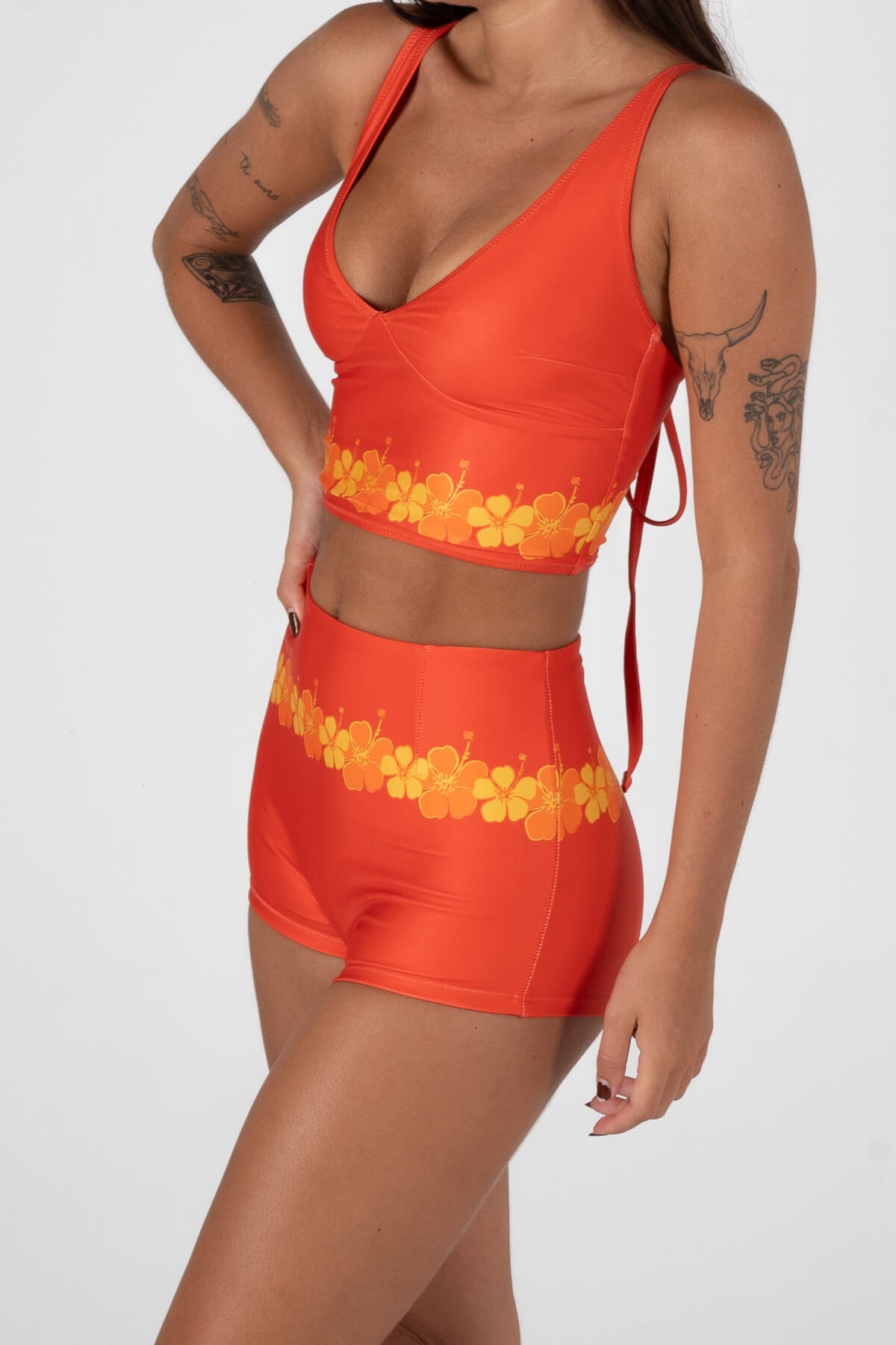 SmileTown Shorts | Tangerine