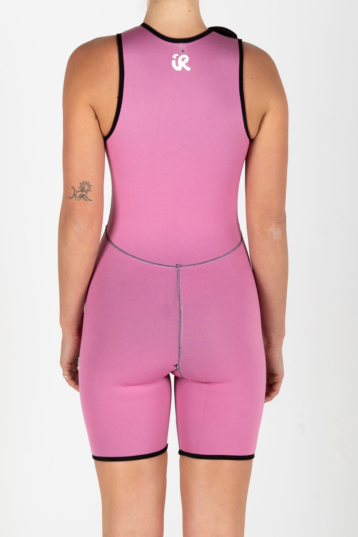 Reverse 2in1 Short Jane | Black/Pink