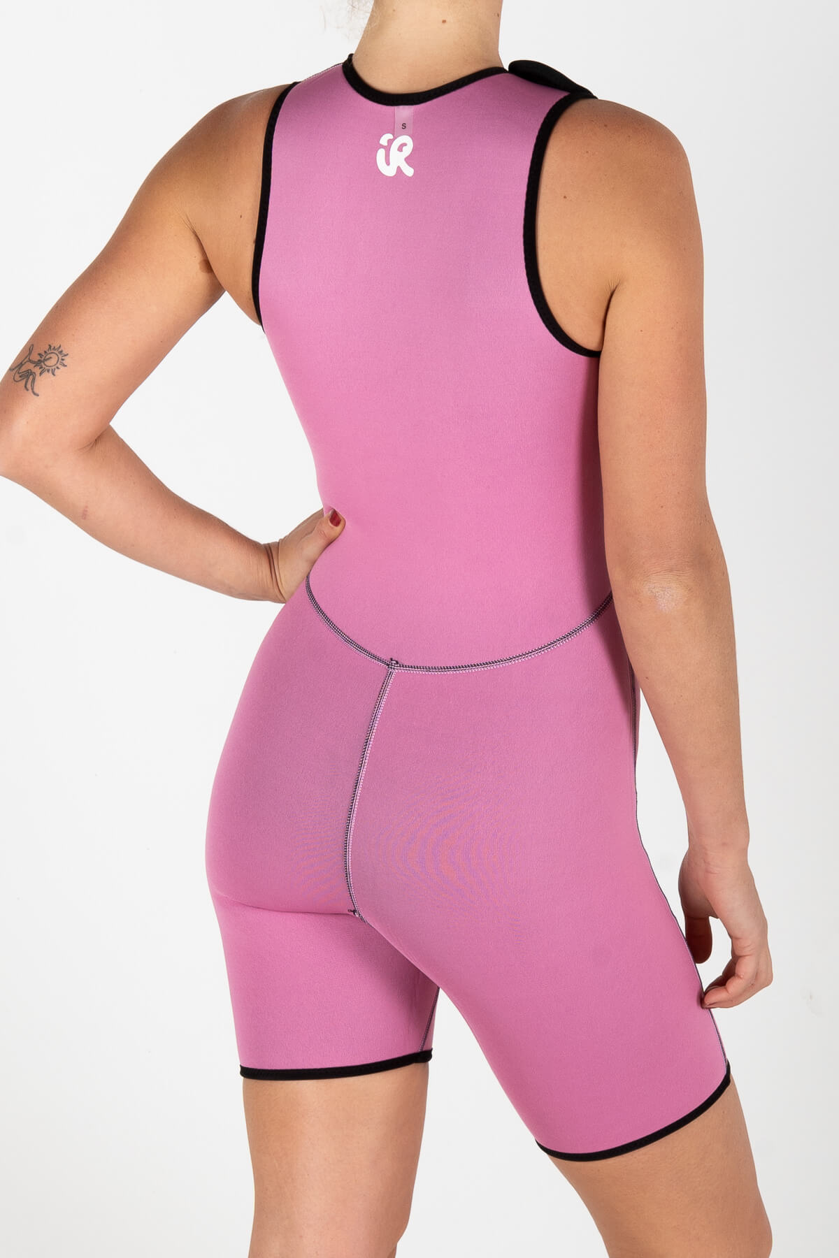 Reverse 2in1 Short Jane | Black/Pink