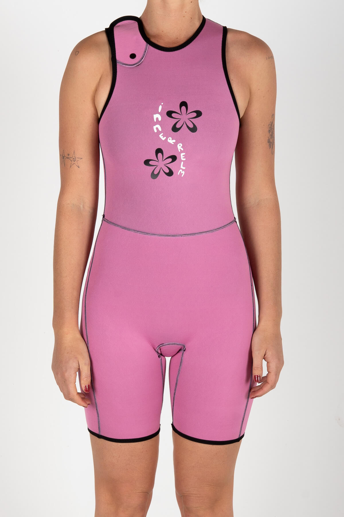 Reverse 2in1 Short Jane | Black/Pink