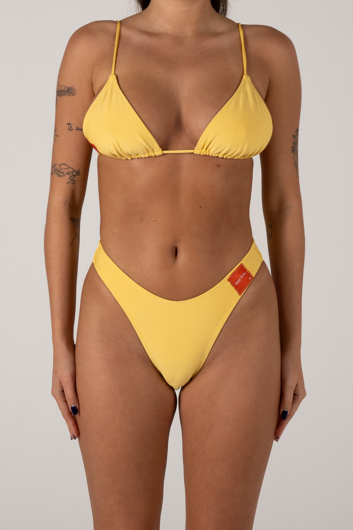 All Day Triangle Top | Yellow