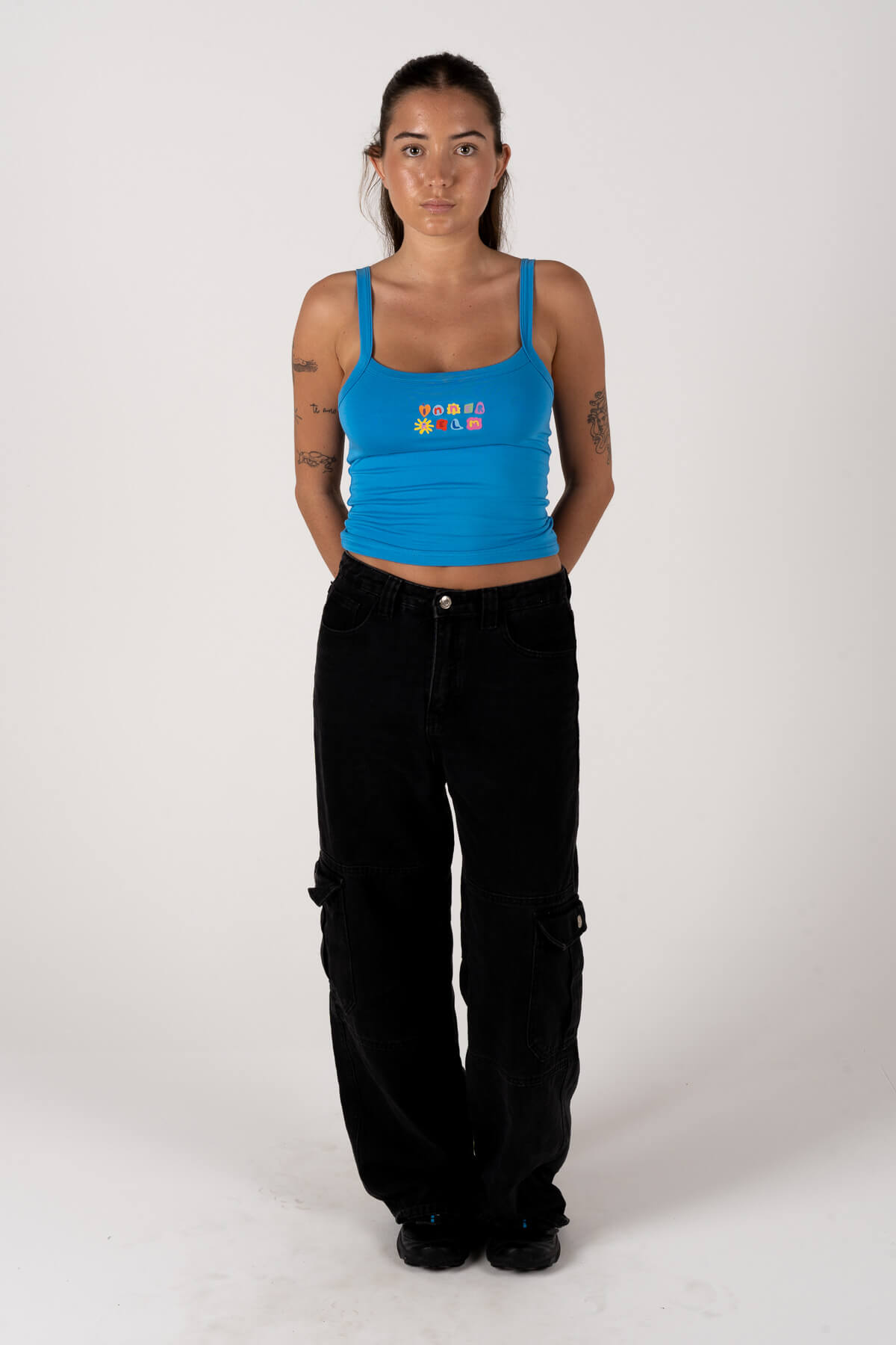 Art Class Singlet | Blue
