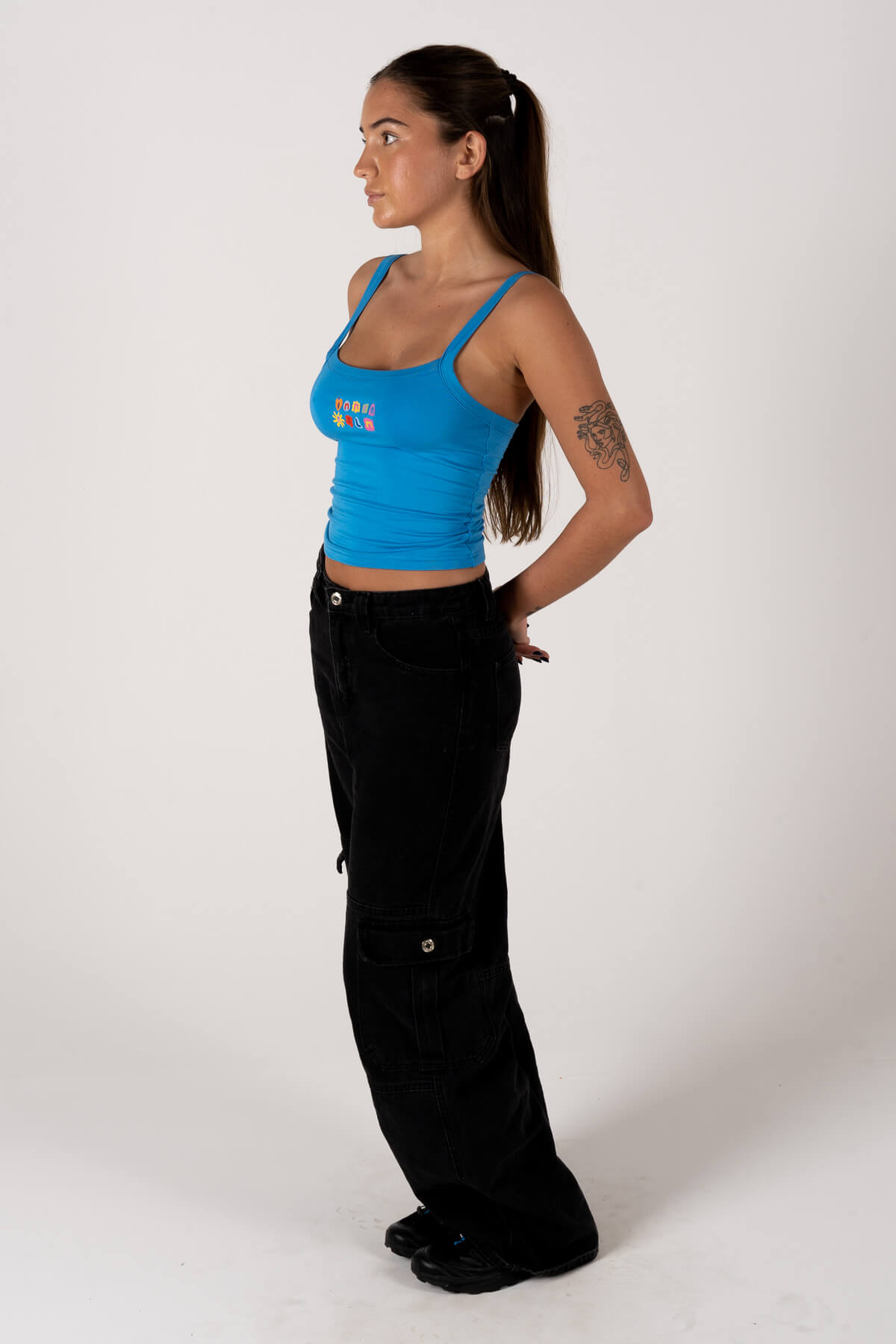 Art Class Singlet | Blue