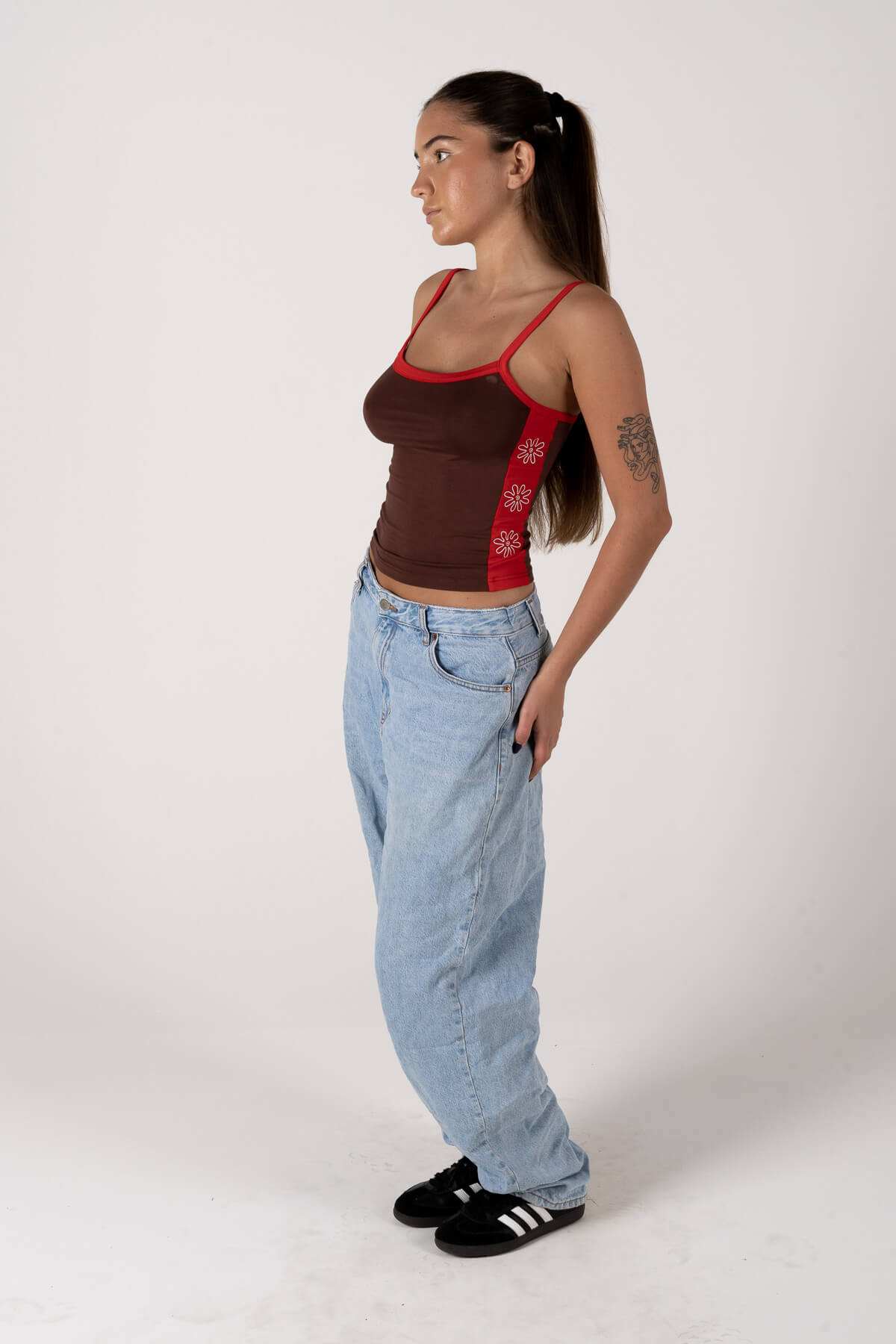 Too Cute Singlet | Choc