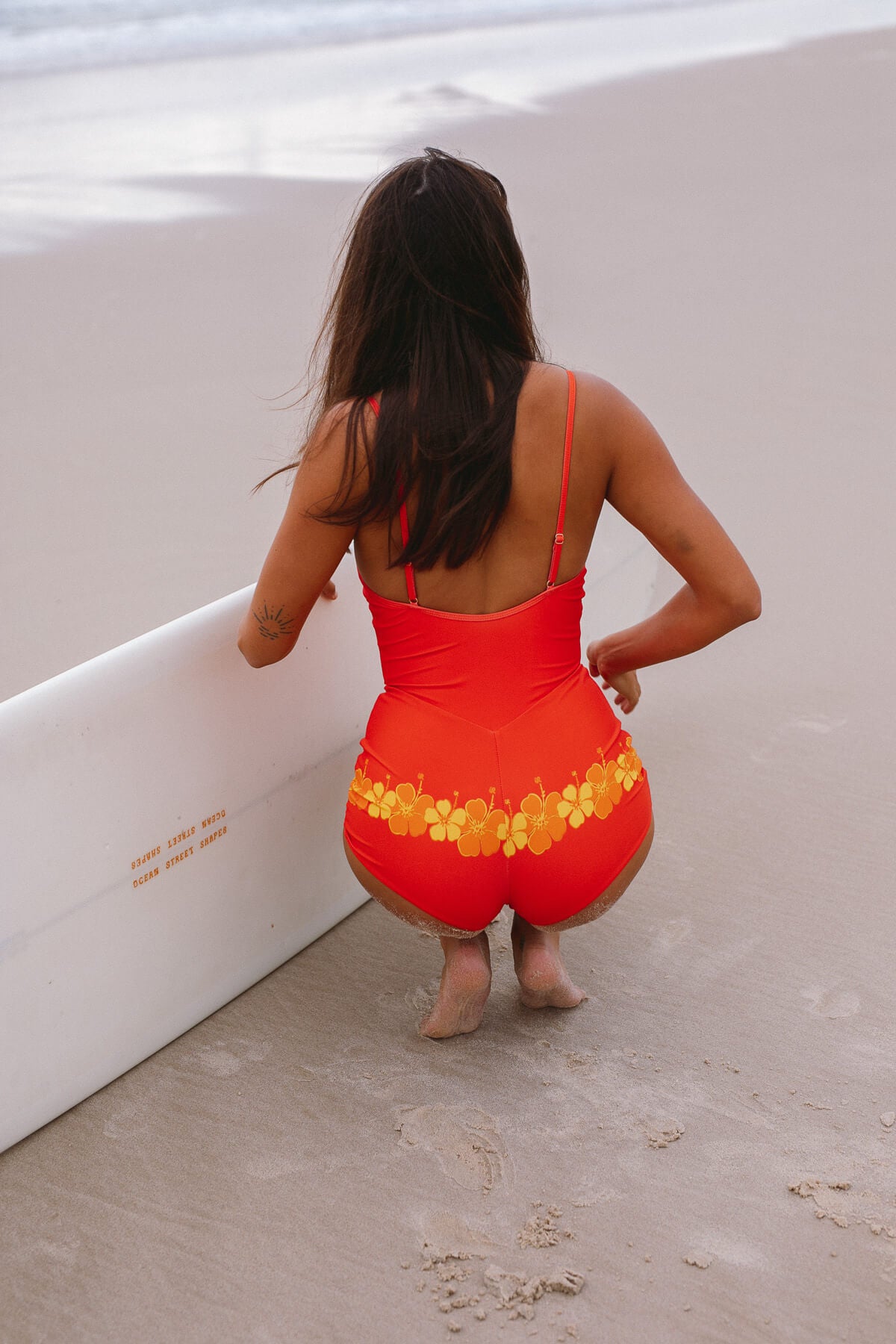 Holiday Surf Suit | Tangerine