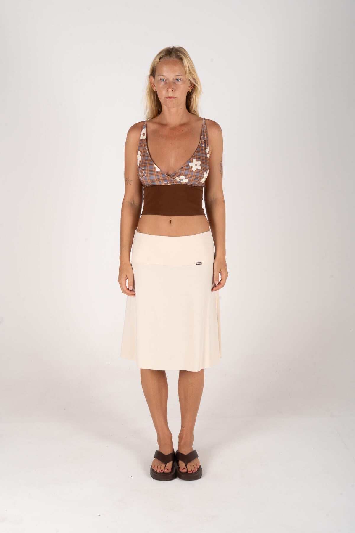 THATEASY SKIRT | CREAM