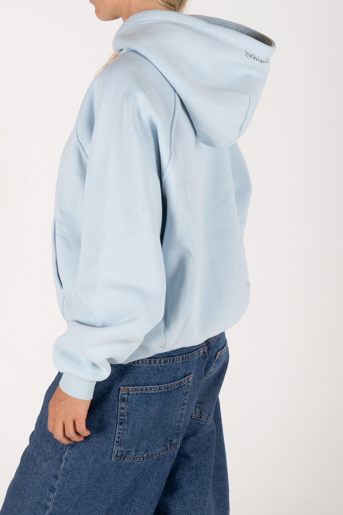 Flip Phone Hoodie | Baby Blue