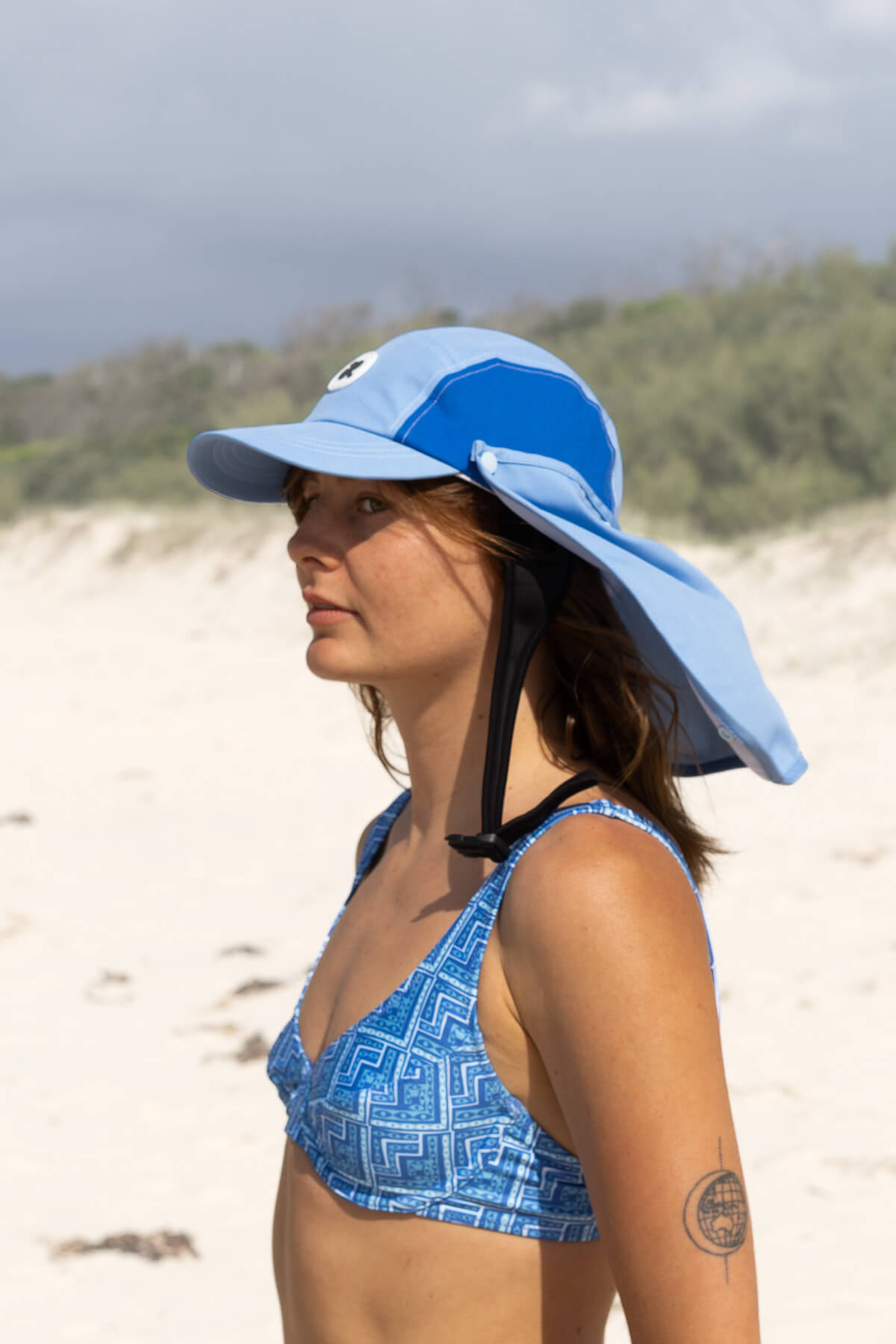 Convertable Surf Cap | Sky Blue