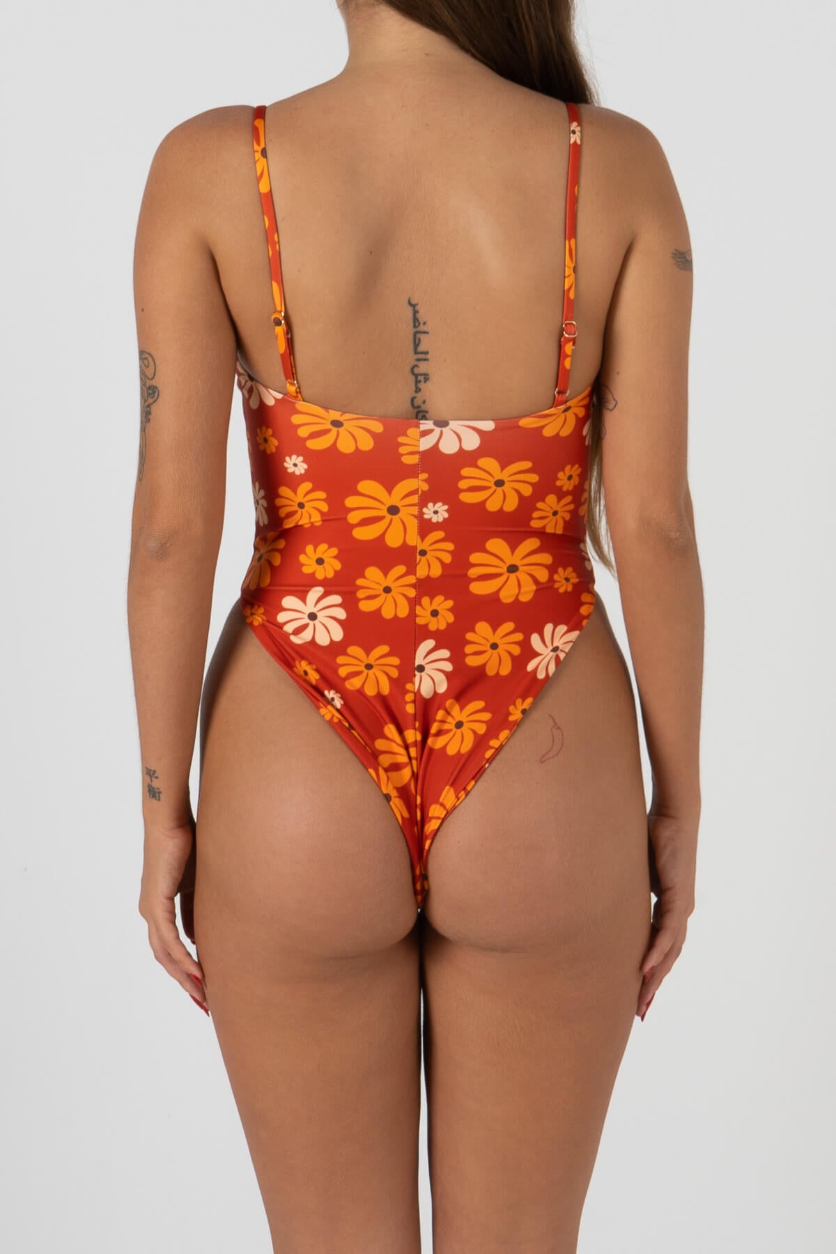 Kindness One Piece | Red Flower