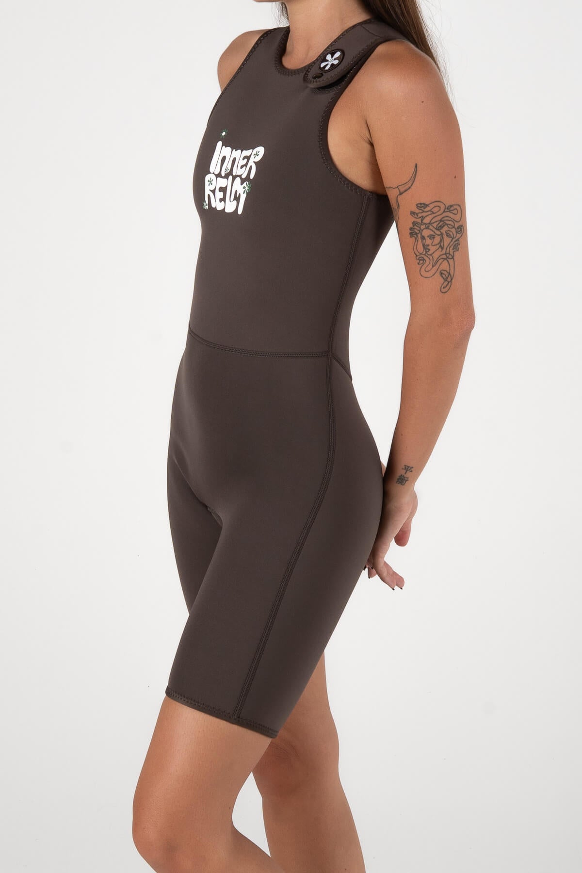 Reverse 2in1 Short Jane | Coco/Green