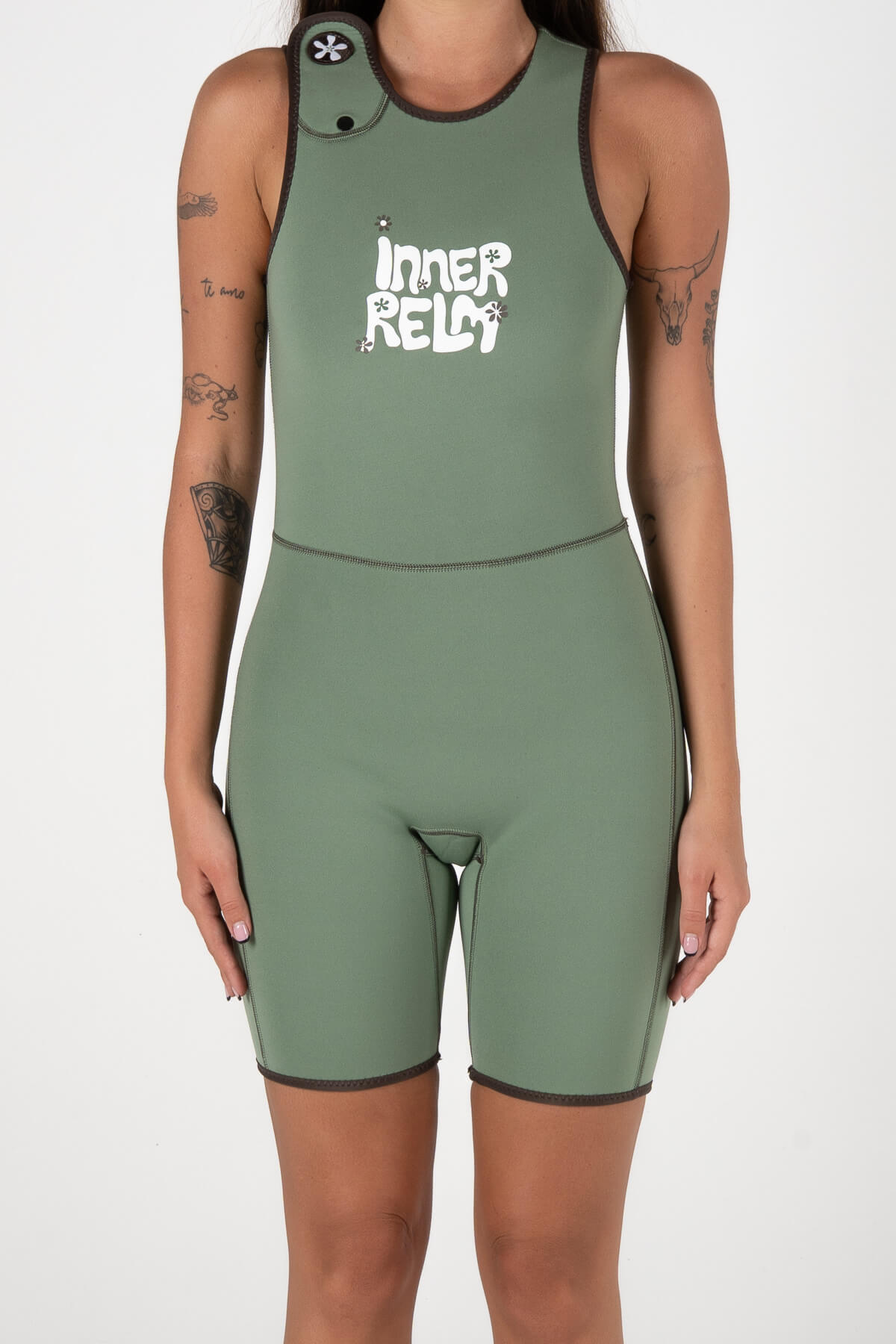 Reverse 2in1 Short Jane | Coco/Green