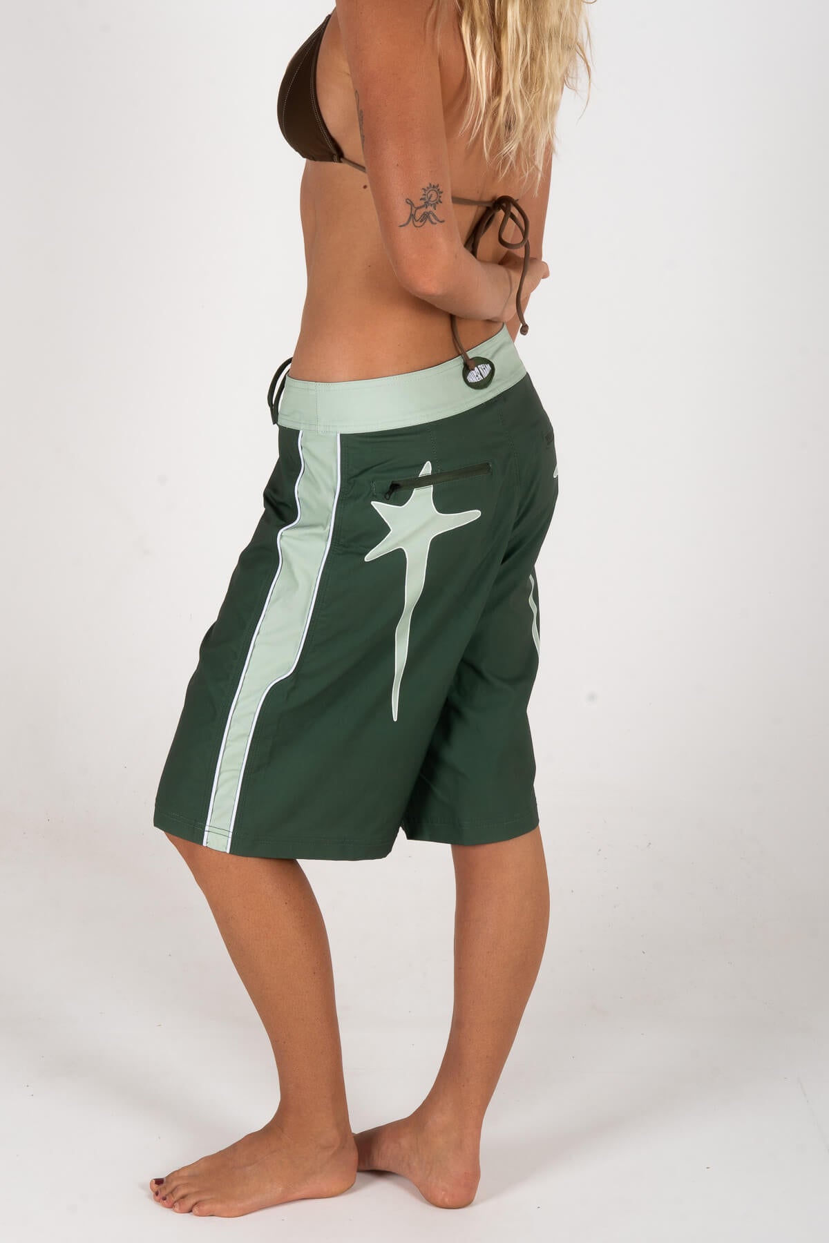 Inner Relm StarMelt Trunks Green in Green – Boardshorts, view 16