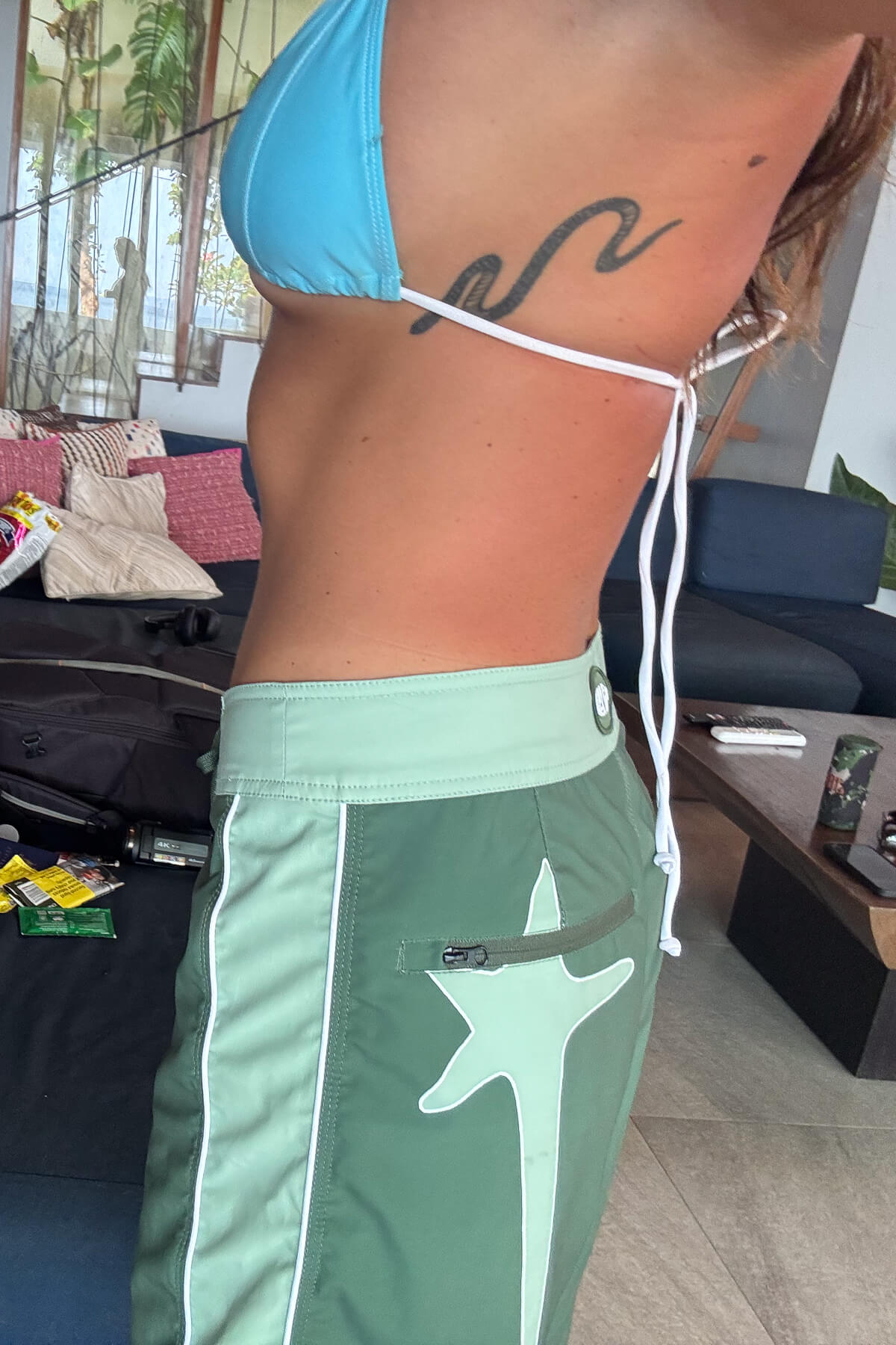 Inner Relm StarMelt Trunks Green in Green – Boardshorts, view 14