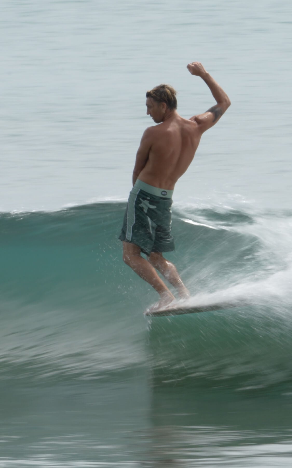 Inner Relm StarMelt Trunks Green in Green – Boardshorts, view 2