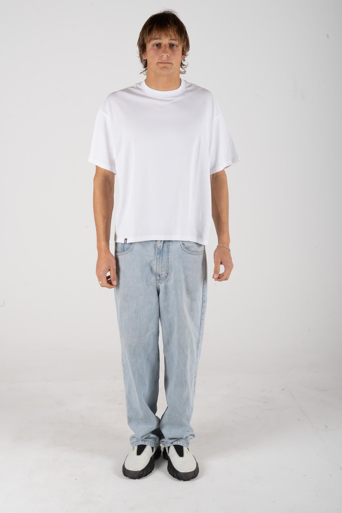 Flaming Greatness Tee | White