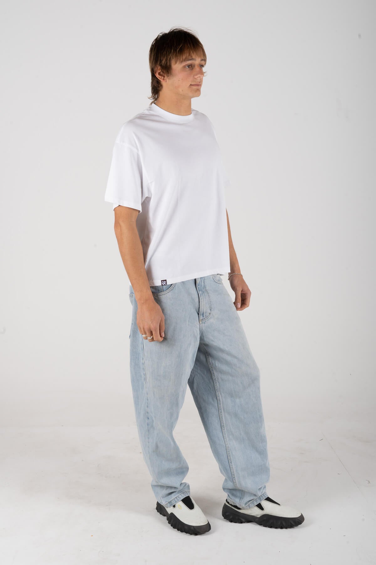 Flaming Greatness Tee | White